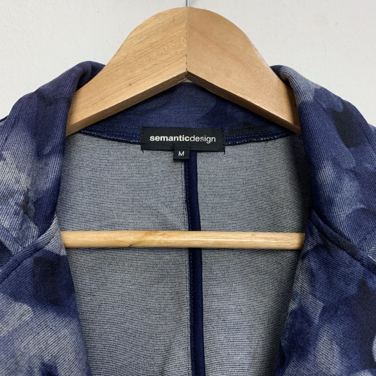 semanticdesign Semantic Design Japan Floral 3/4 Sleeve Blazer Size S / US 4 / IT 40 - 5 Thumbnail