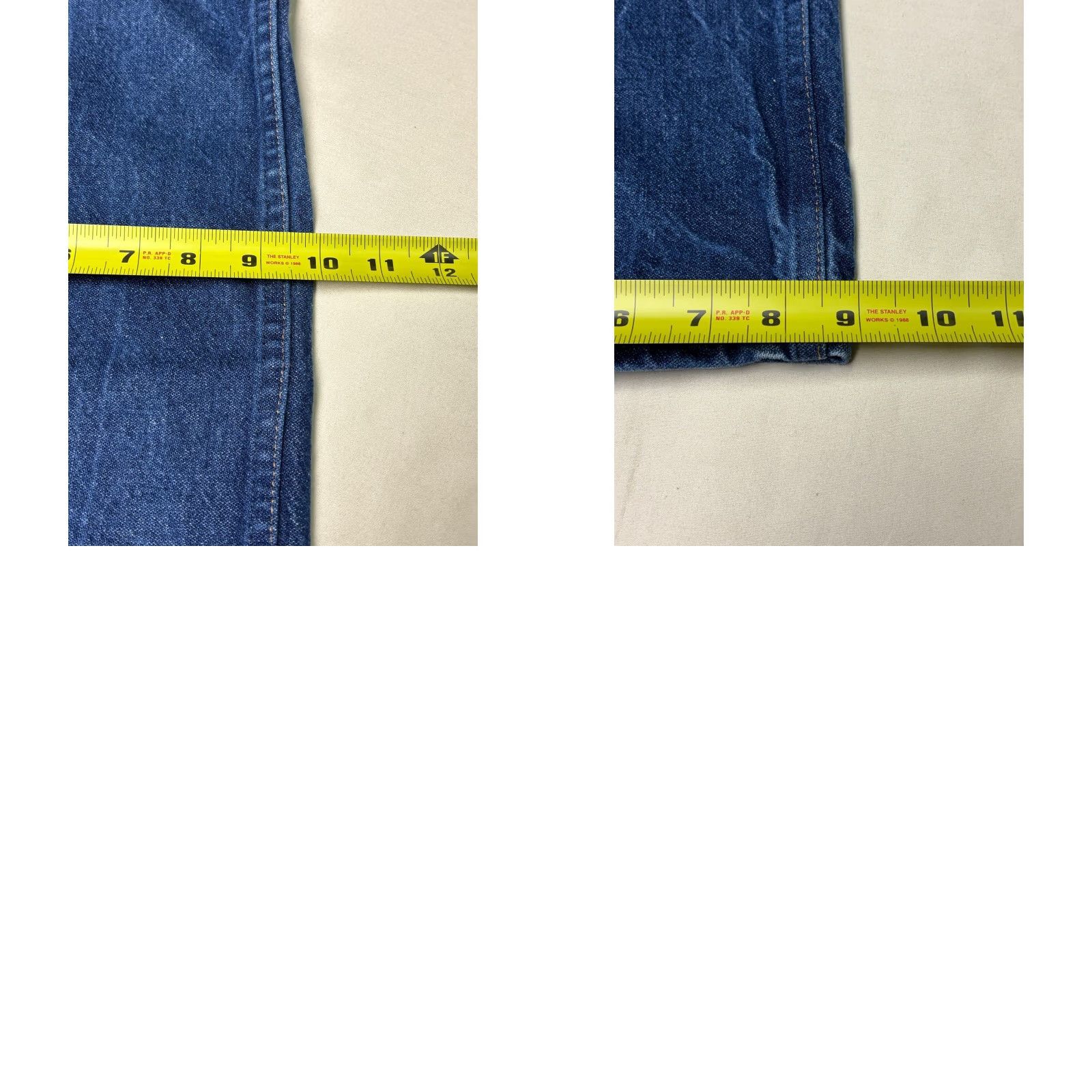 Wrangler Wrangler Jeans 0047MWZ Dark Wash Denim Regular Fit 44x31 Men Bootcut 5-Pocket Cowboy Cut Brown Blue Regular Mens Jeans Size US 44 / EU 60 - 9 Thumbnail