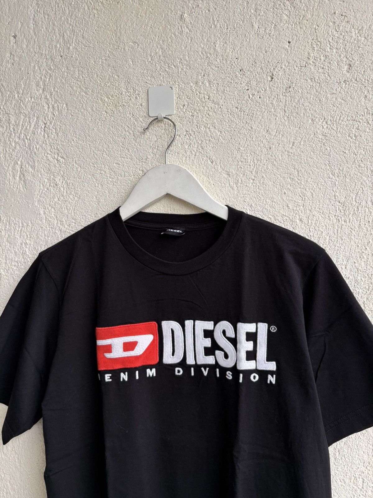 Diesel 2000s Diesel basic embroidery logo y2k style Size US M / EU 48-50 / 2 - 2 Thumbnail