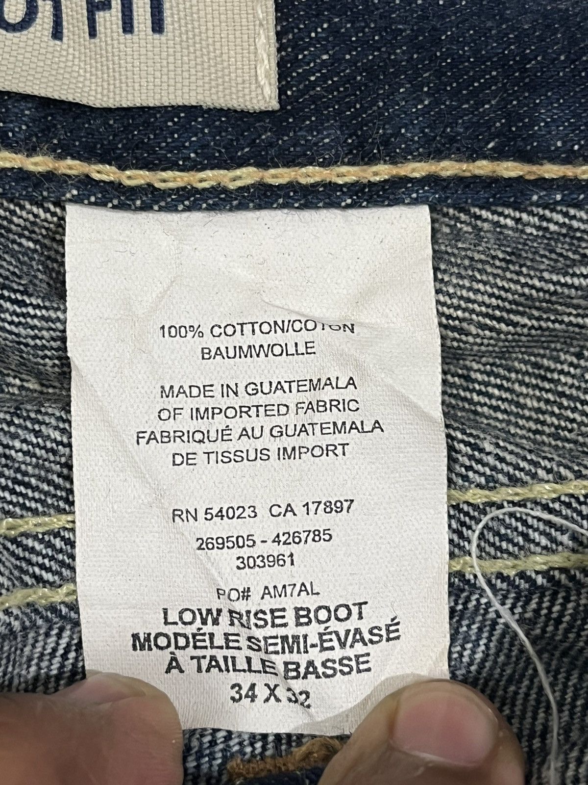Gap Vintage Gap Bootcut Low Rise Denim Size US 35 - 8 Thumbnail