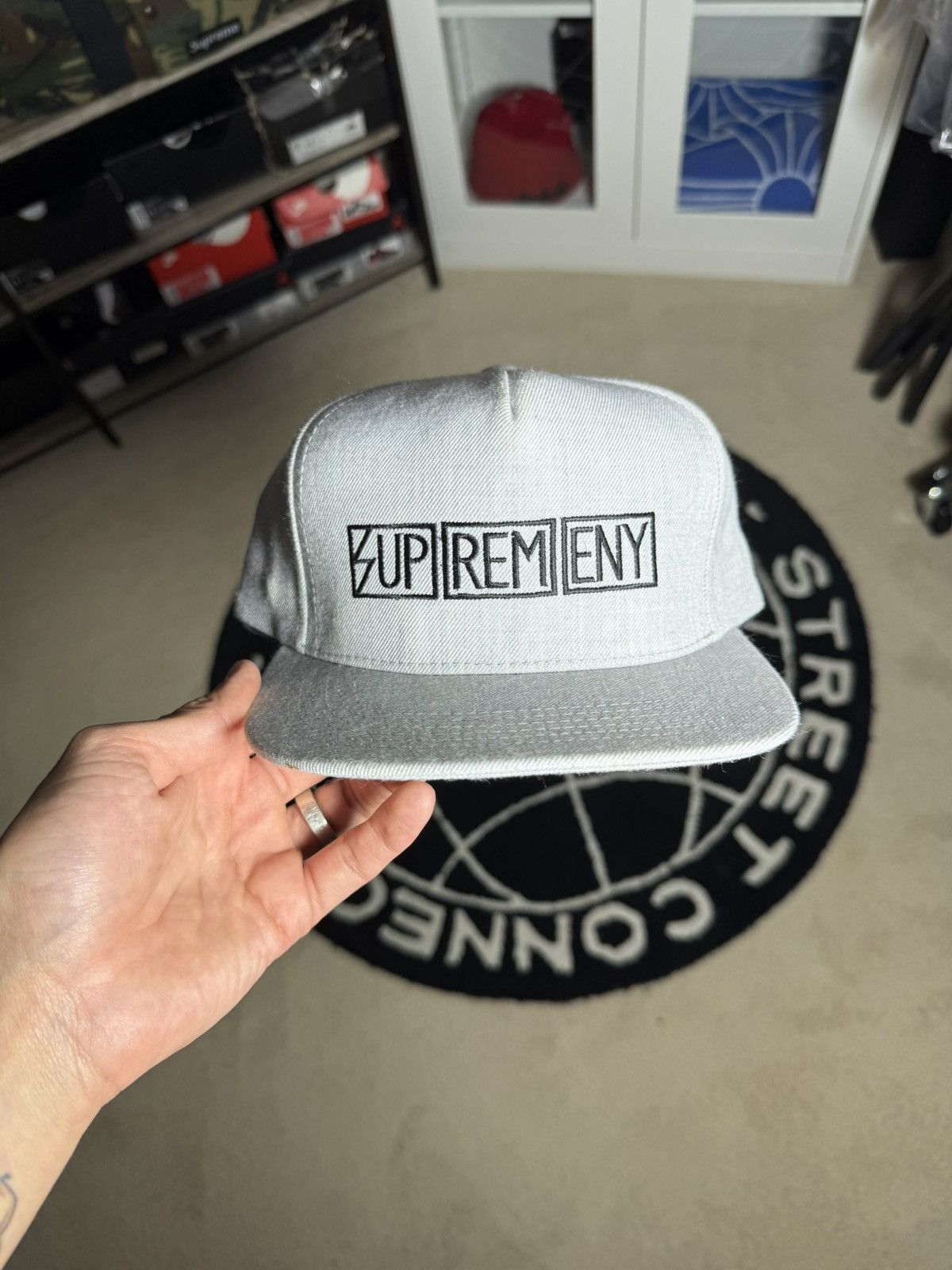 Supreme SURPEME SUBHUMANS 5 PANEL SNAPBACK HAT STARTER LOGO Size ONE SIZE - 2 Thumbnail