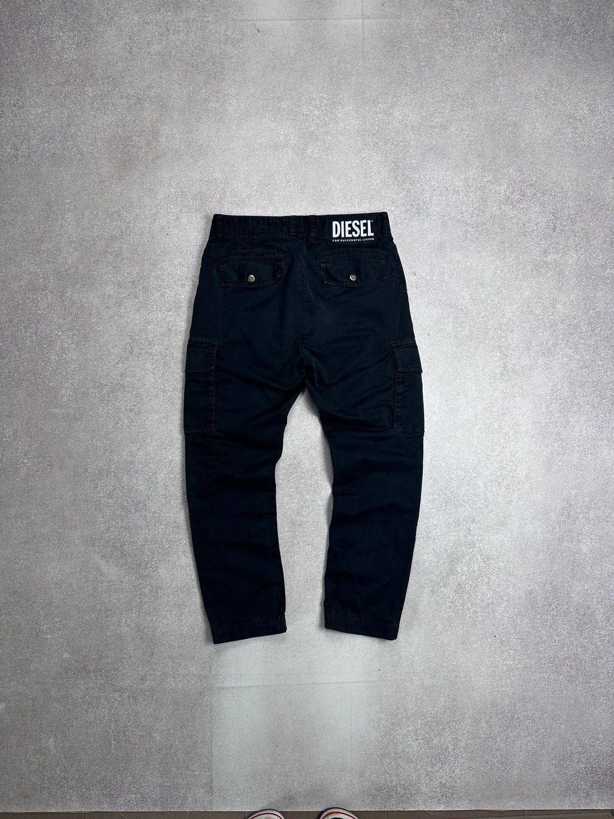 Diesel Vintage Diesel Y2K Grunge Cargo Pants 29 Size US 29 - 10 Thumbnail