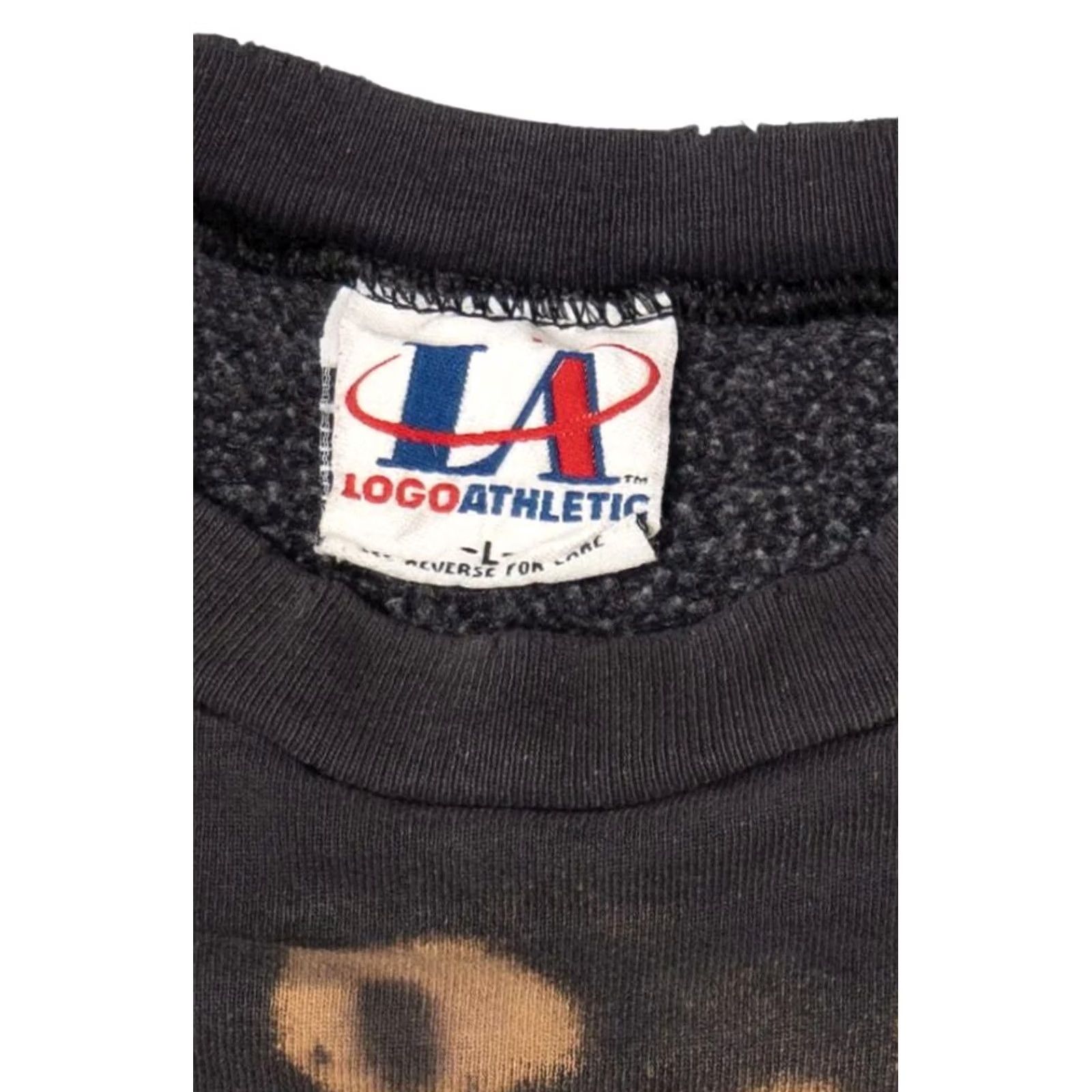 Logo Athletic VINTAGE Los Angeles Kings Sweatshirt NHL Distressed 1990s Logo Athletic Large Black Mens Size US L / EU 52-54 / 3 - 3 Thumbnail