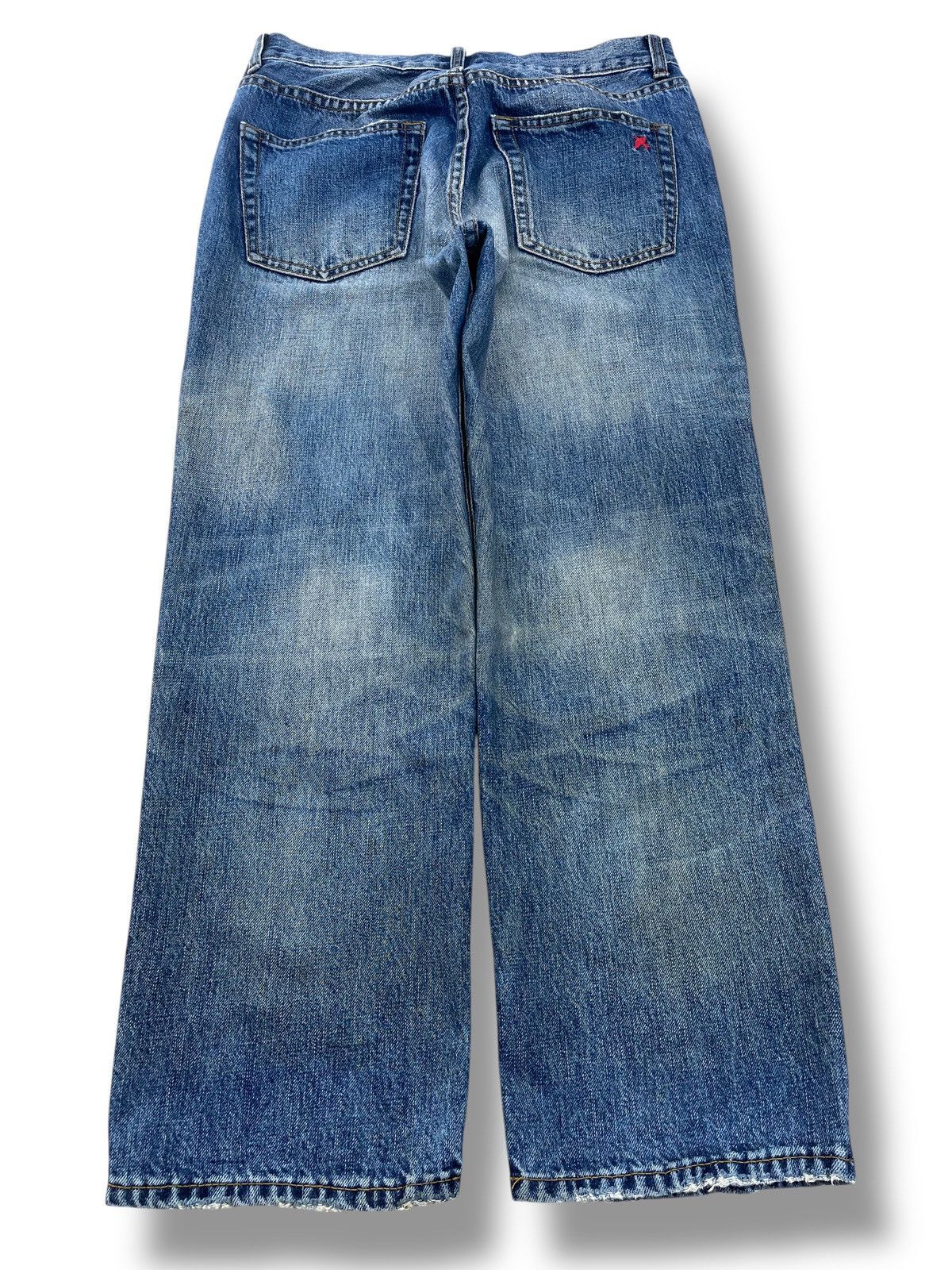 Japanese Brand Japanese Brand Mud Wash Style Baggy Jeans Size US 30 / EU 46 - 3 Thumbnail