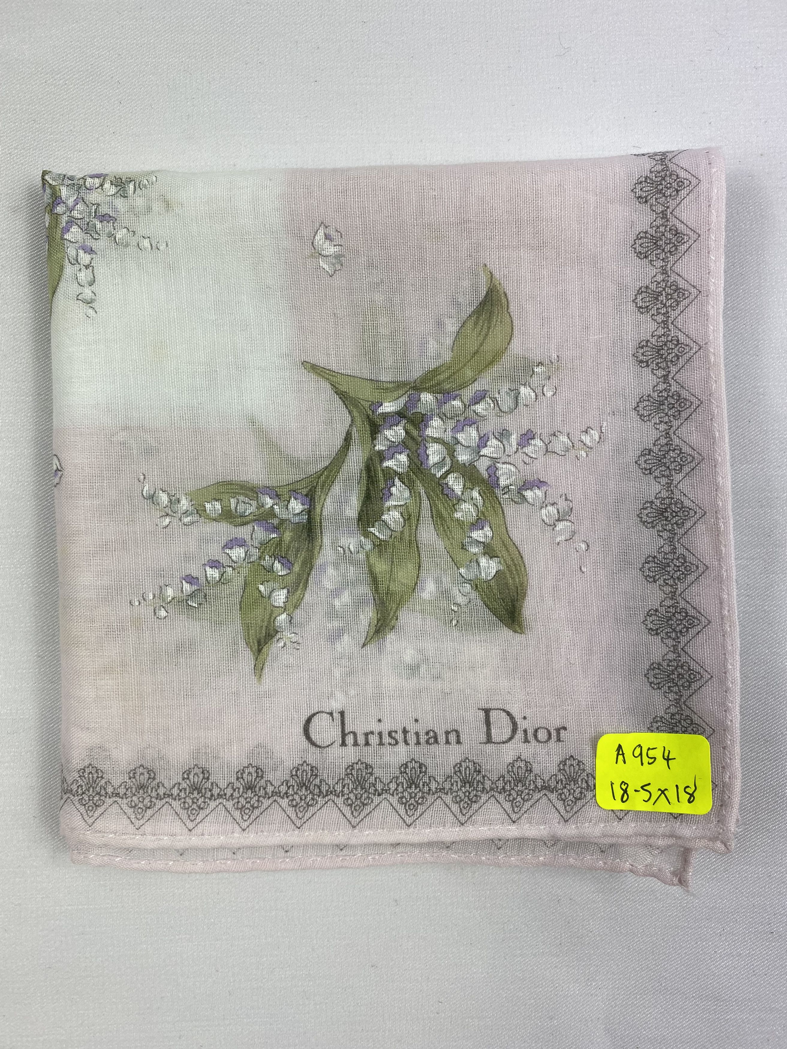 Vintage Christian Dior Handkerchief / Bandana / Neckerchief Size ONE SIZE - 7 Thumbnail