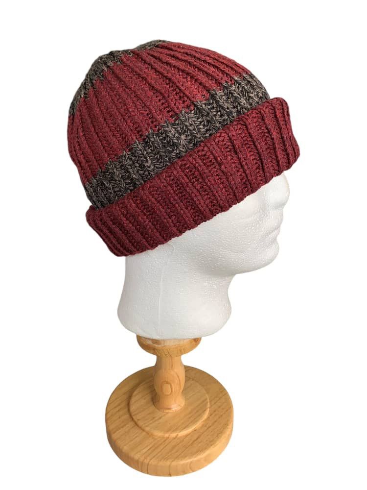 Japanese Brand × Uniqlo Uniqlo Heattech Stripe Long Beanie Hats Size ONE SIZE - 6 Thumbnail