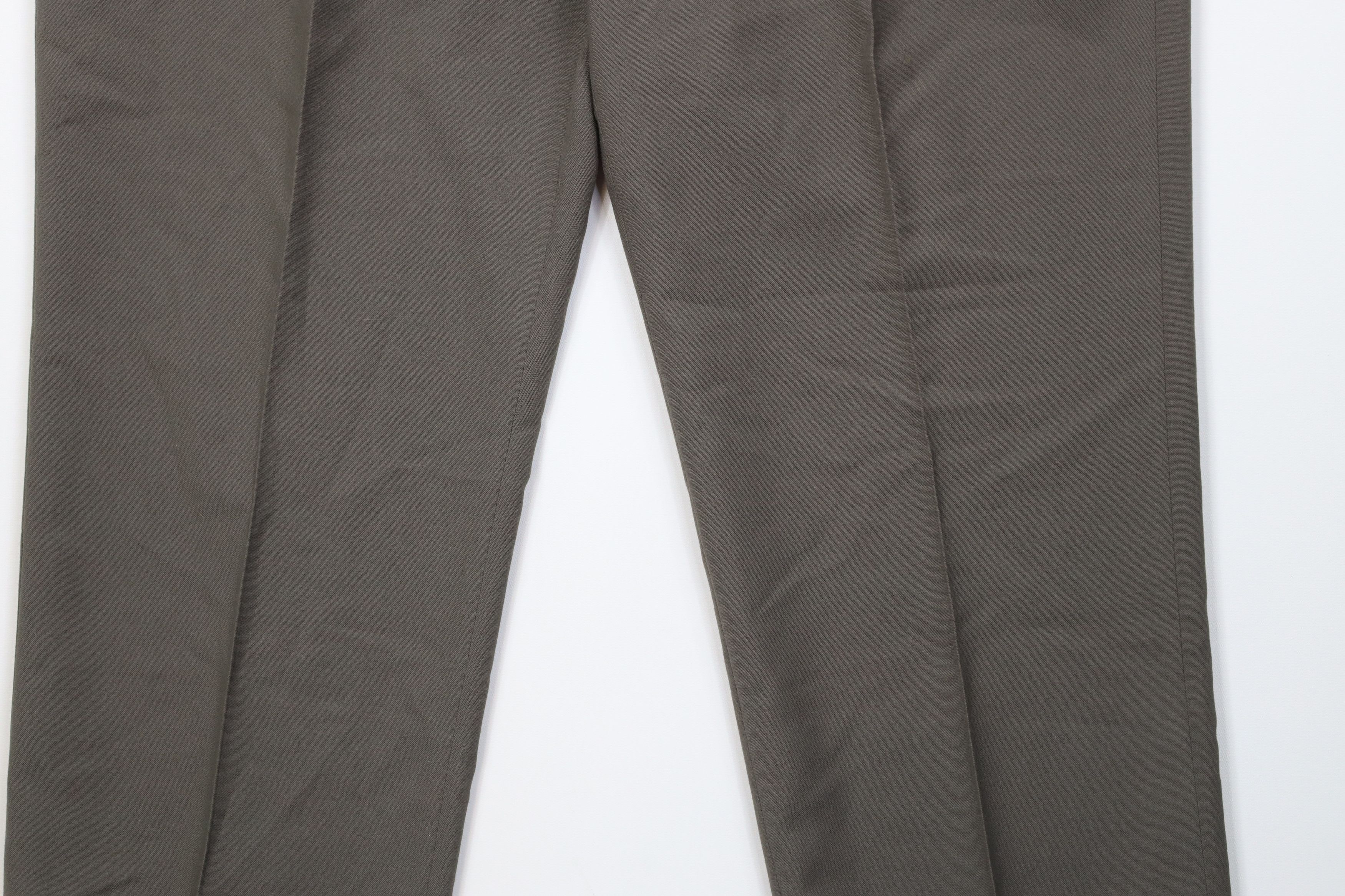 Vintage Vintage 90s Streetwear Knit Wide Leg Chino Pants Gray Size US 38 / EU 54 - 4 Thumbnail