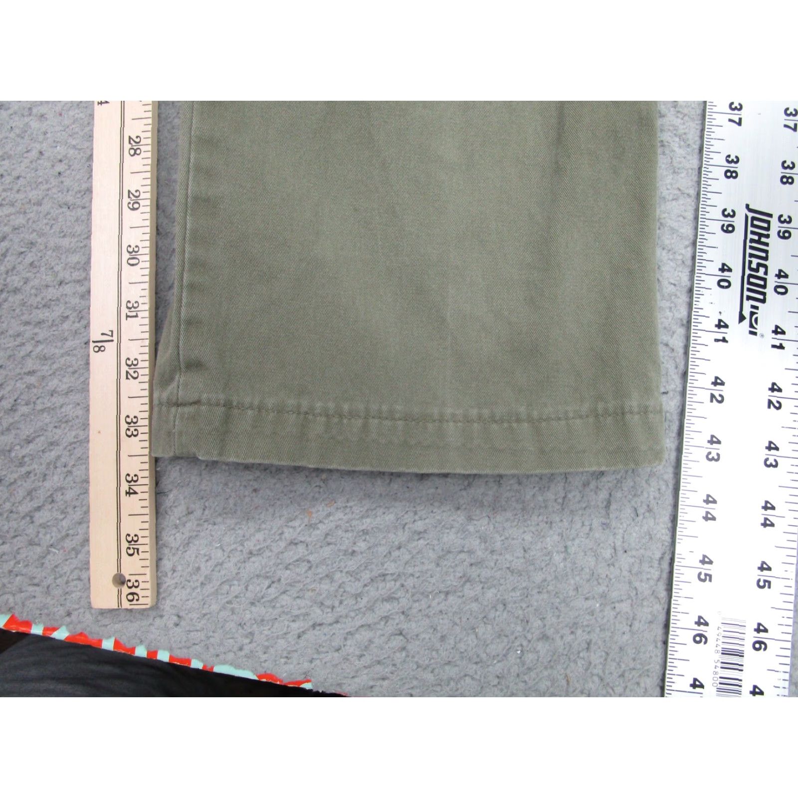 Eddie Bauer Eddie Bauer Cargo Pants Men 34 Green Cotton Casual Outdoor Utility Workwear Regular Fit Size US 34 / EU 50 - 2 Thumbnail