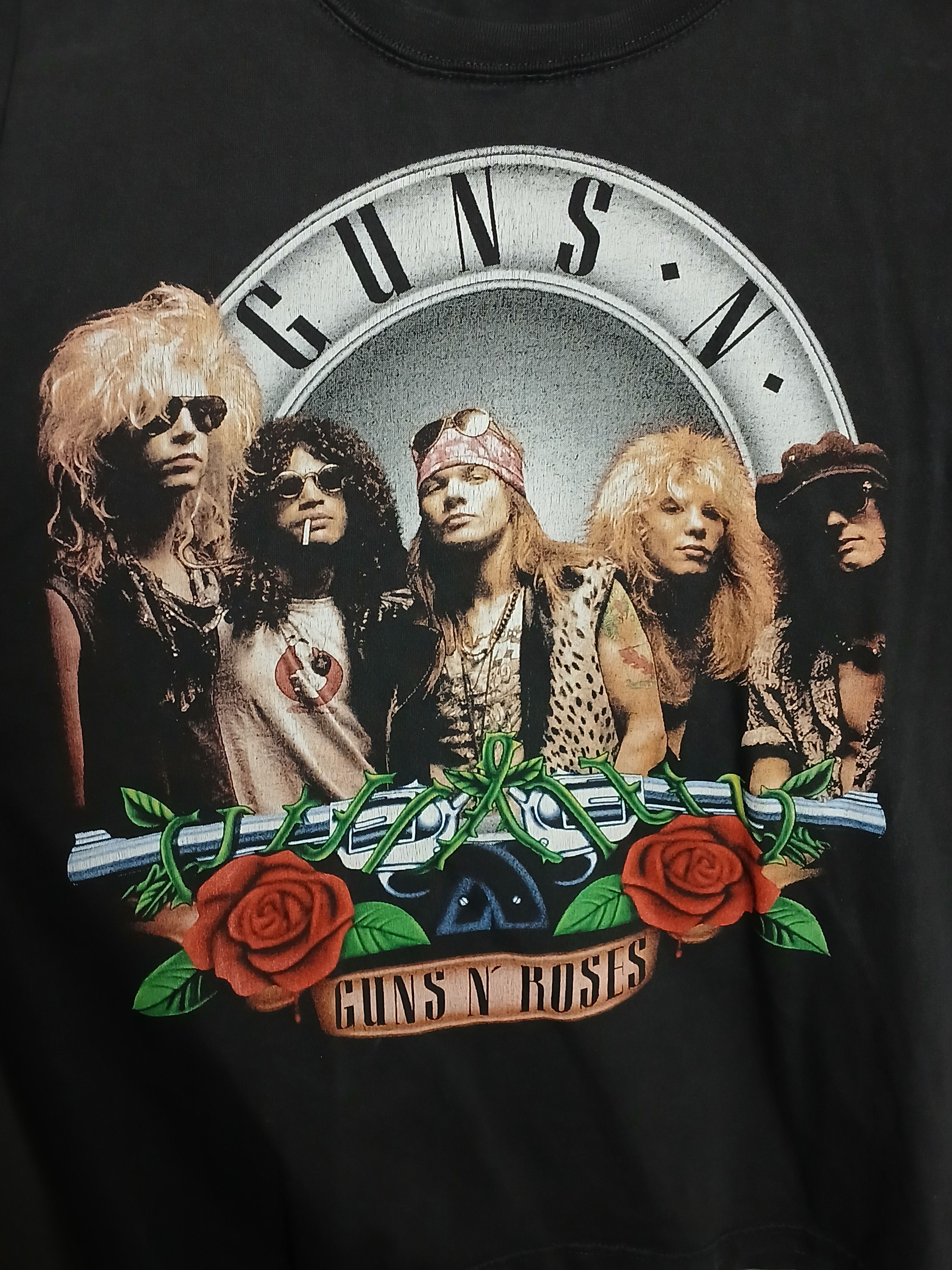 Band Tees × Guns N' Roses Guns N Roses Alx Rose T-Shirt Size US L / EU 52-54 / 3 - 3 Thumbnail