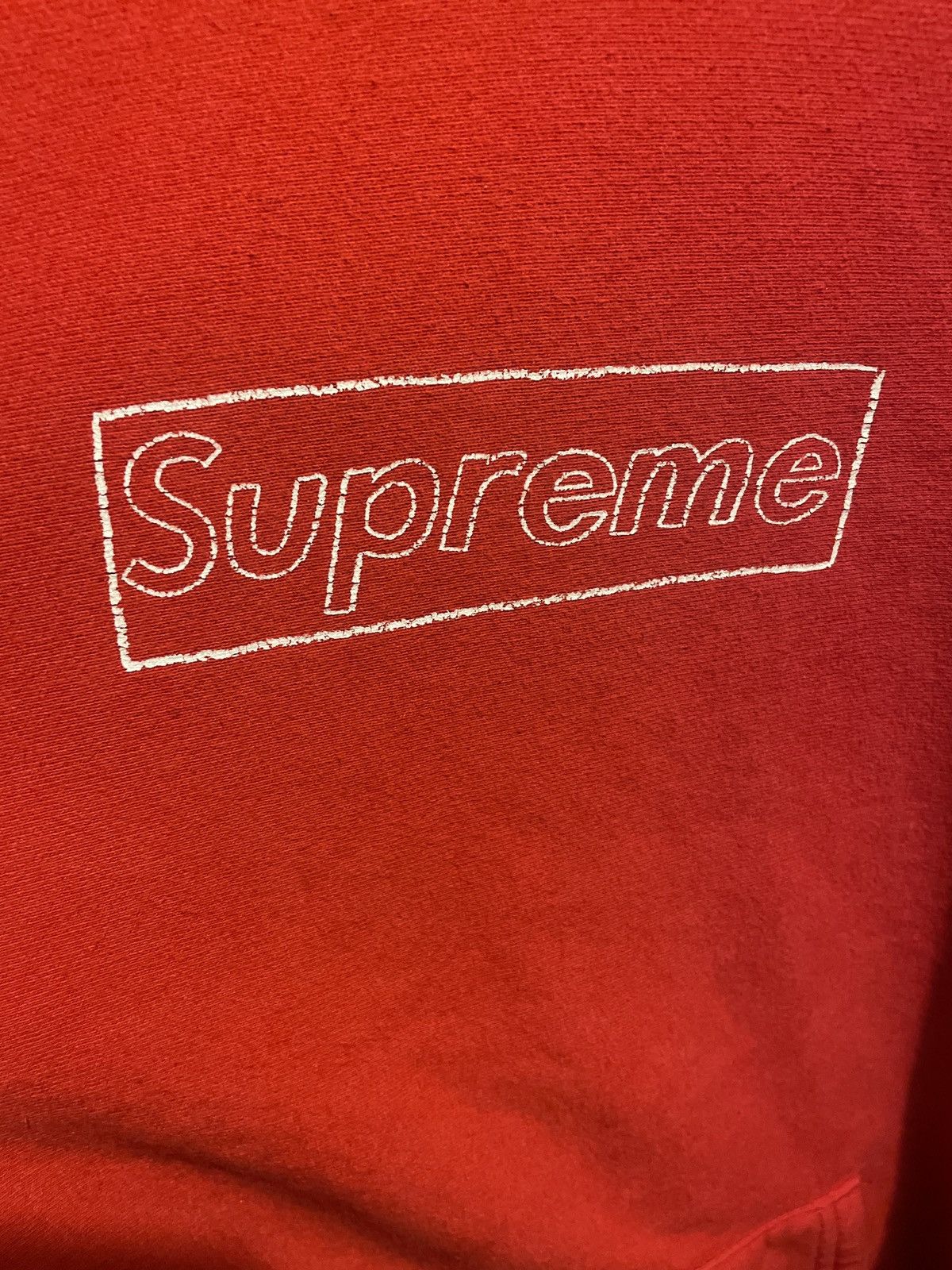 Kaws × Supreme Supreme x Kaws Box Logo Hoodie XL Size US XL / EU 56 / 4 - 3 Thumbnail
