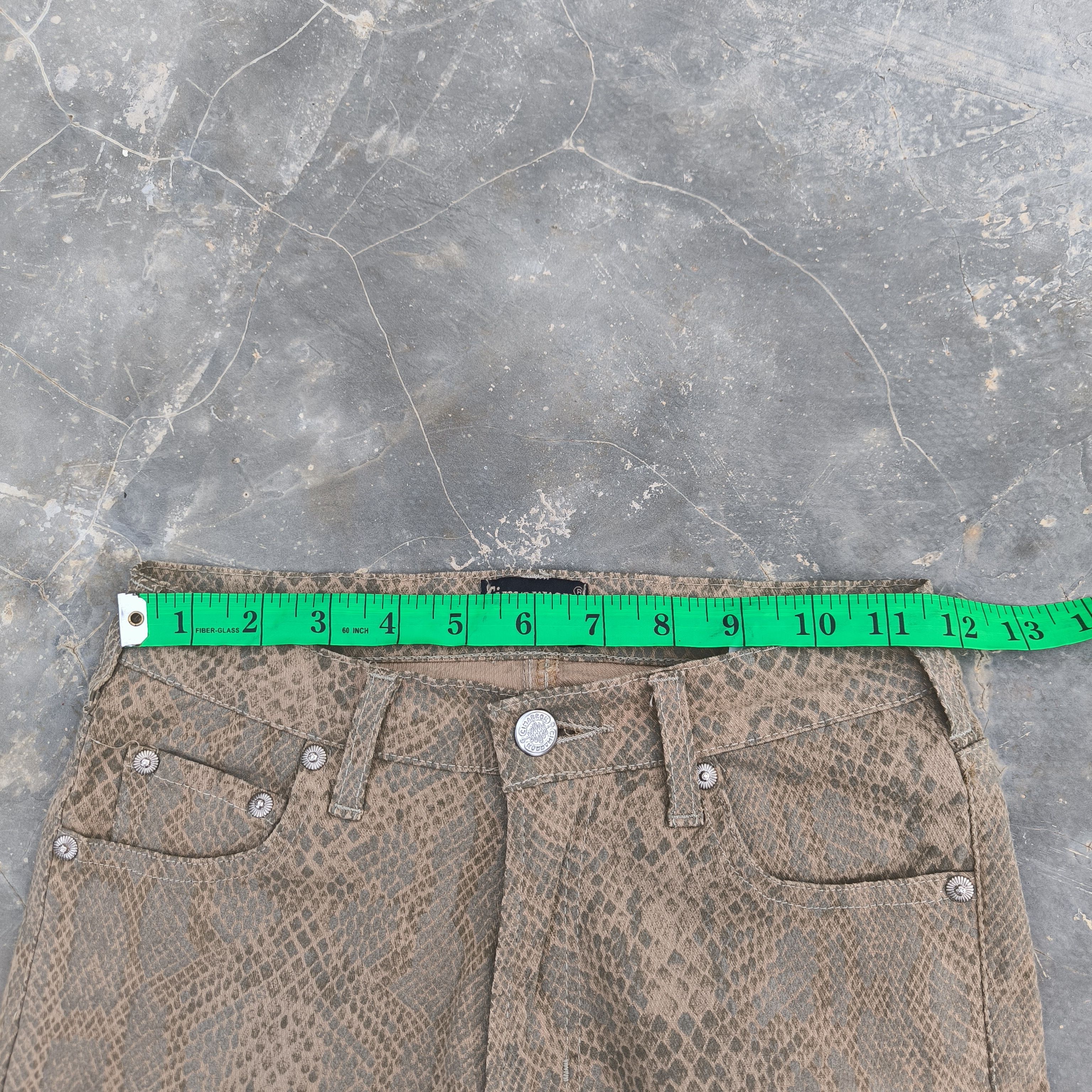 If Six Was Nine Stretchy flared Full printed Python Snake Skin Size 27" / US 4 / IT 40 - 10 Thumbnail