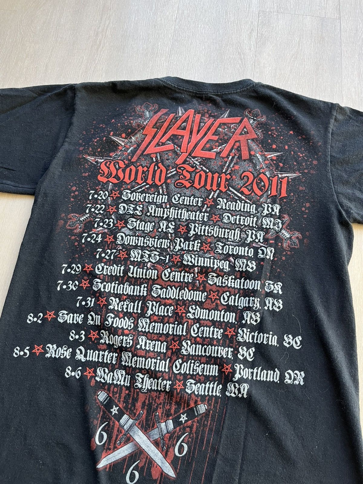 Anvil Slayer shirt Medium Size US M / EU 48-50 / 2 - 4 Thumbnail