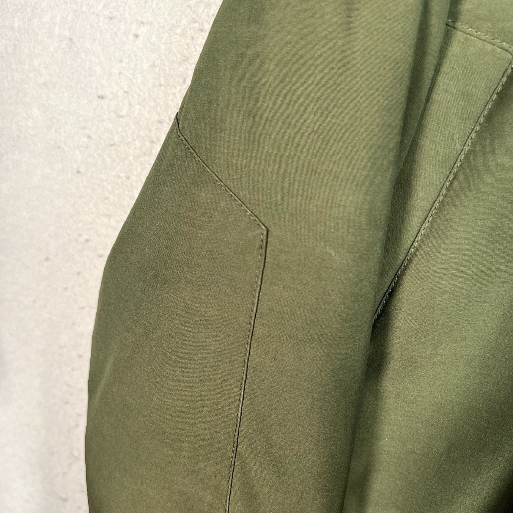 J.Crew VINTAGE J.CREW Nordic Parka Coat Men Small Parka Hooded Dark Olive Green Faux Fur PrimaLoft Size US S / EU 44-46 / 1 - 6 Thumbnail