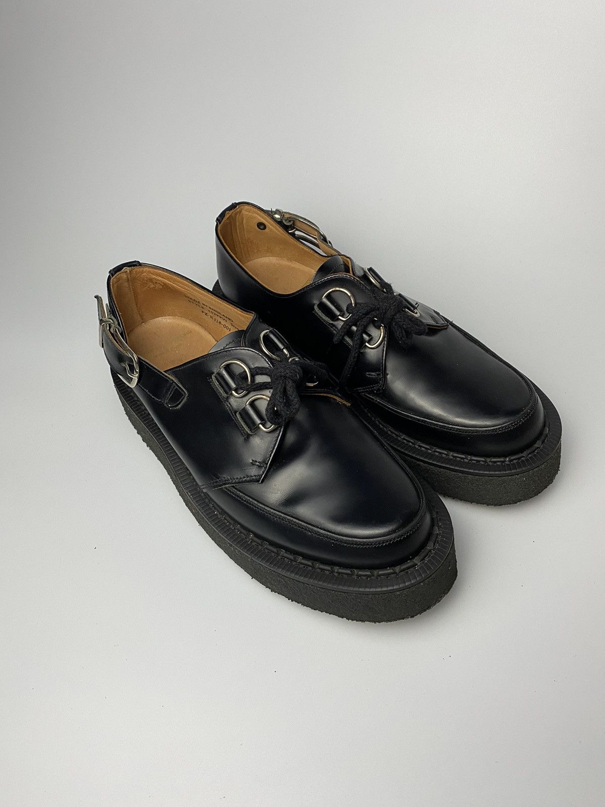 COMME des GARCONS × GEORGE COX ラバーソール COMME DES GARCONS HOMME PLUS X GEORGE COX LACE-UP CREEPERS
