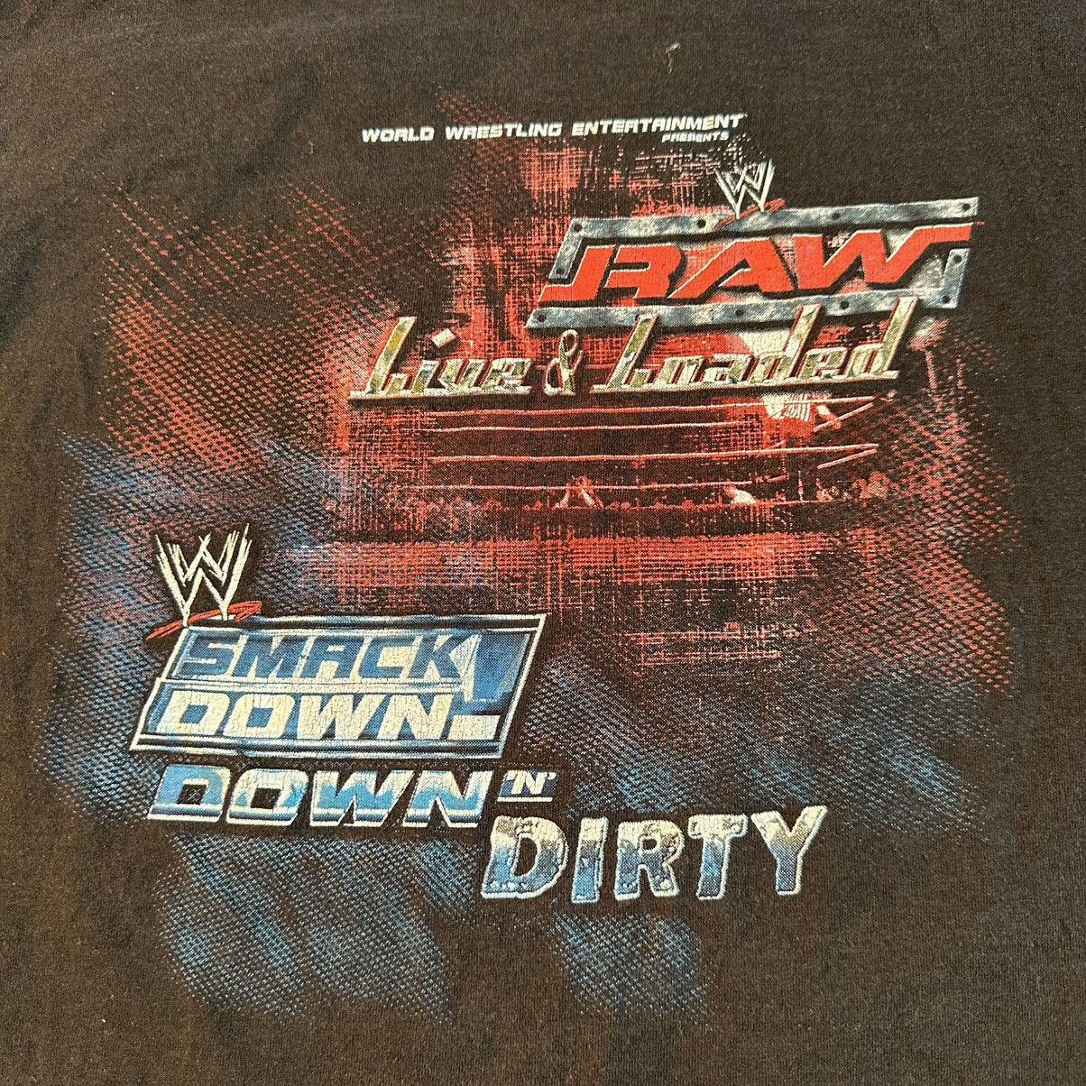 Vintage Vintage WWE T Shirt Size US L / EU 52-54 / 3 - 2 Thumbnail