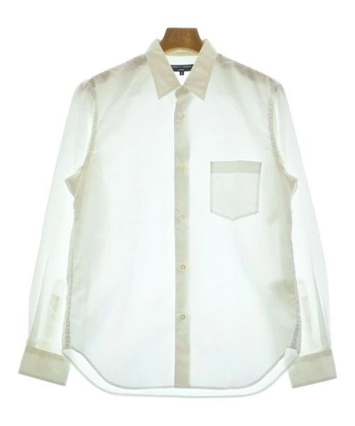 Comme des Garcons Homme Shirt Long Sleeve Chest Pocket Cotton Button Up White Size US S / EU 44-46 / 1 - 1 Thumbnail