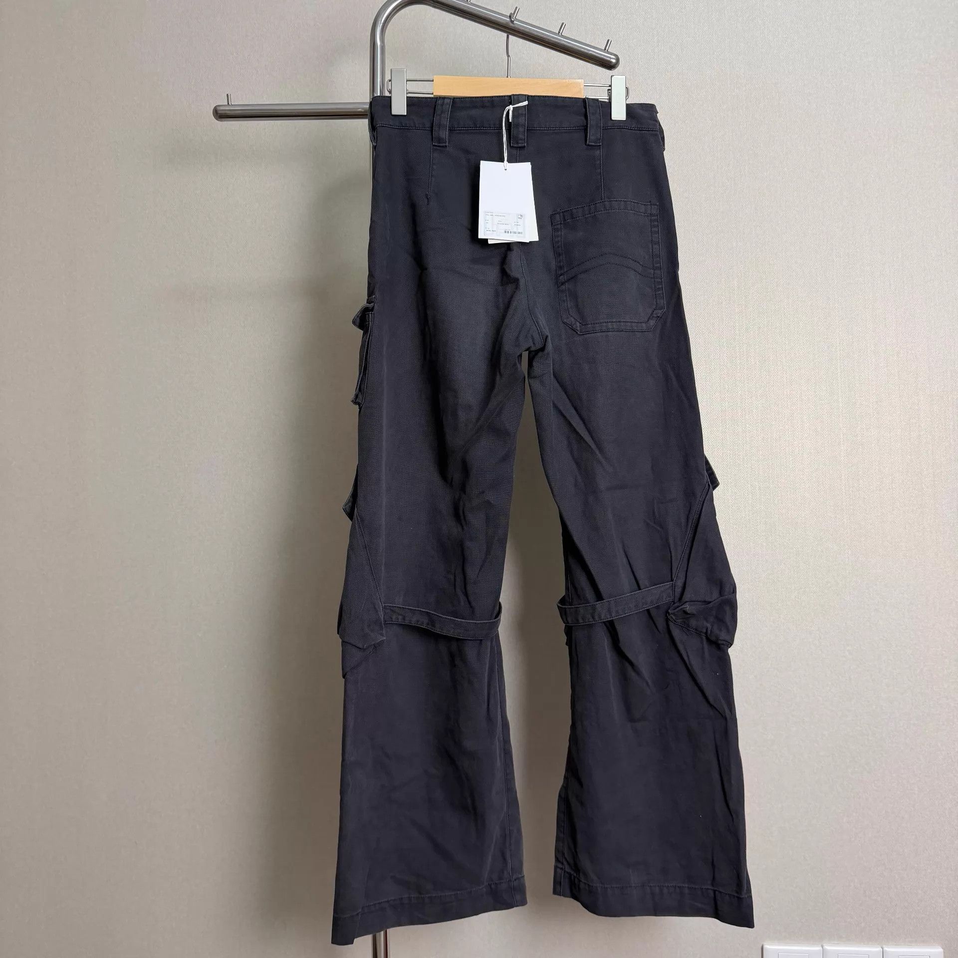 Acne Studios Acne SS24 loose work pants 34 women's charcoal Size 24" / US 00 / IT 34 - 2 Thumbnail