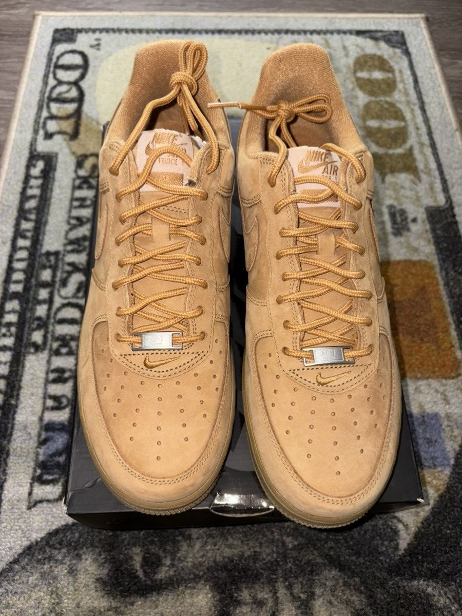 Nike × Supreme Supreme Nike Air Force 1 Low SP Wheat Size US 10.5 / EU 43-44 - 3 Thumbnail