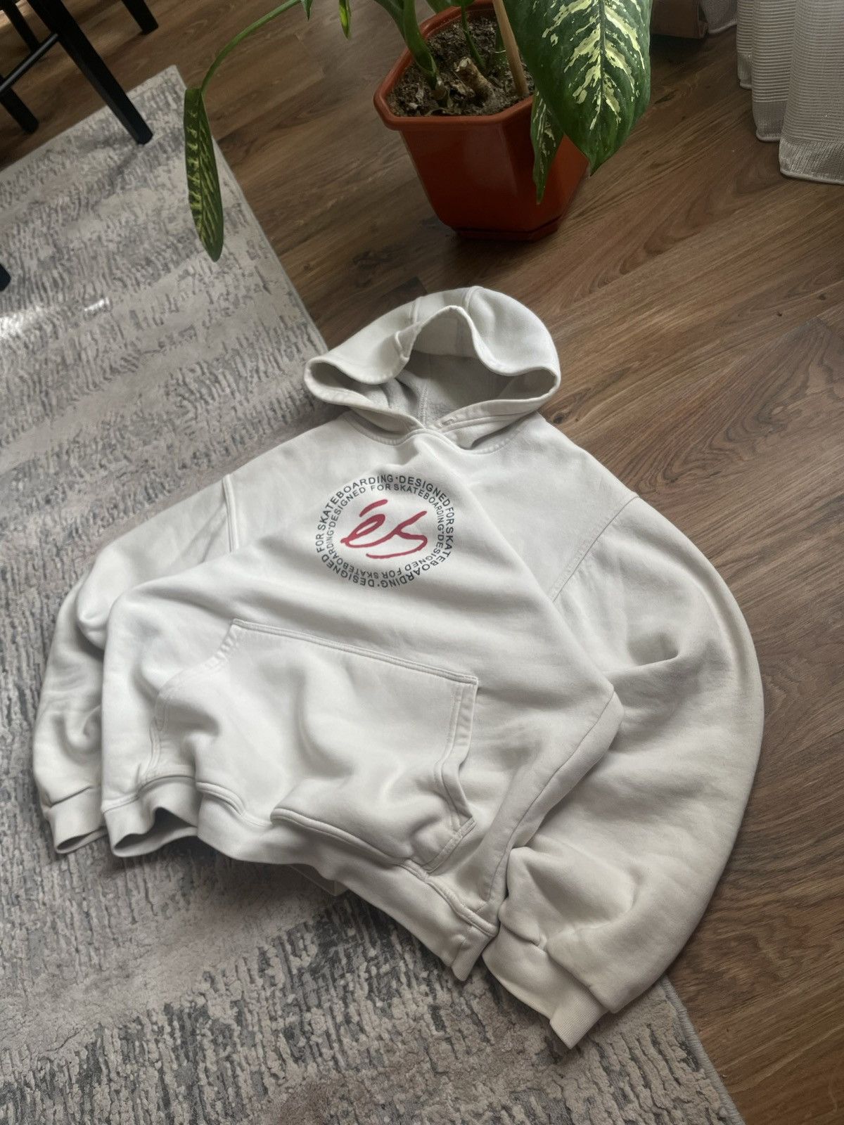 Vintage Es skateboarding vintage hoodie Size US L / EU 52-54 / 3 - 2 Thumbnail