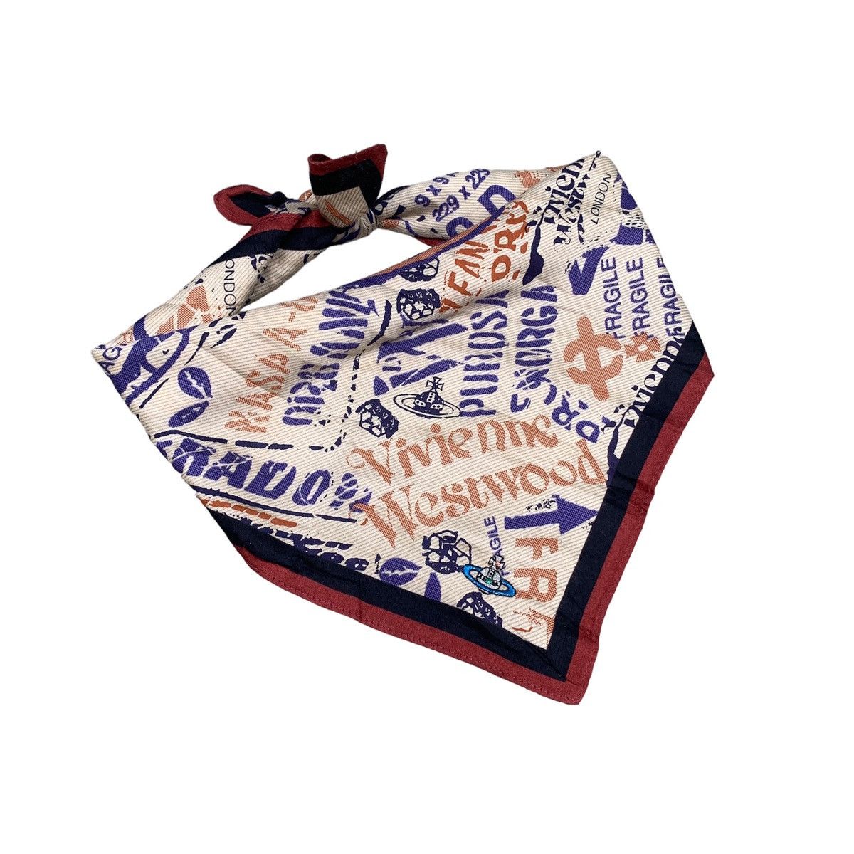 Seditionaries Vivienne Westwood Handkerchief Neckerchief Bandana Size ONE SIZE - 1 Thumbnail