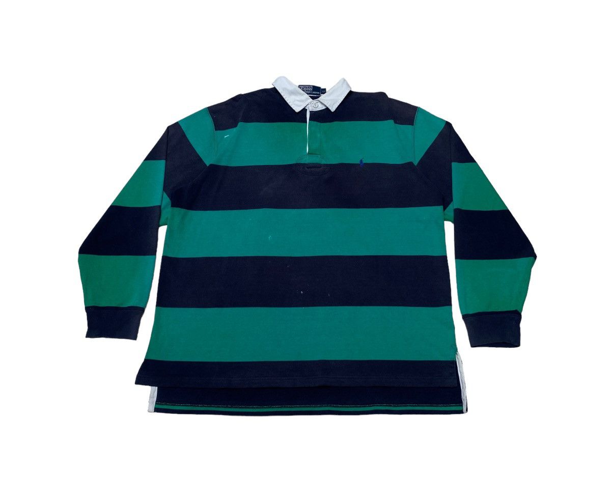 Polo Ralph Lauren Vintage Brand Polo Ralph Lauren Rugby Shirt 1990s Size US L / EU 52-54 / 3 - 1 Thumbnail