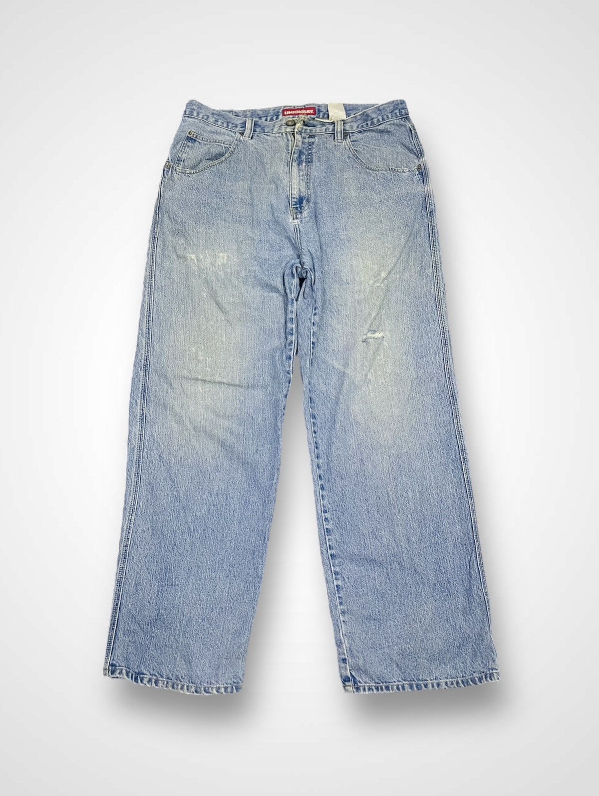 Jean Union Bay Distressed Jeans (16) Size US 35 - 1 Thumbnail