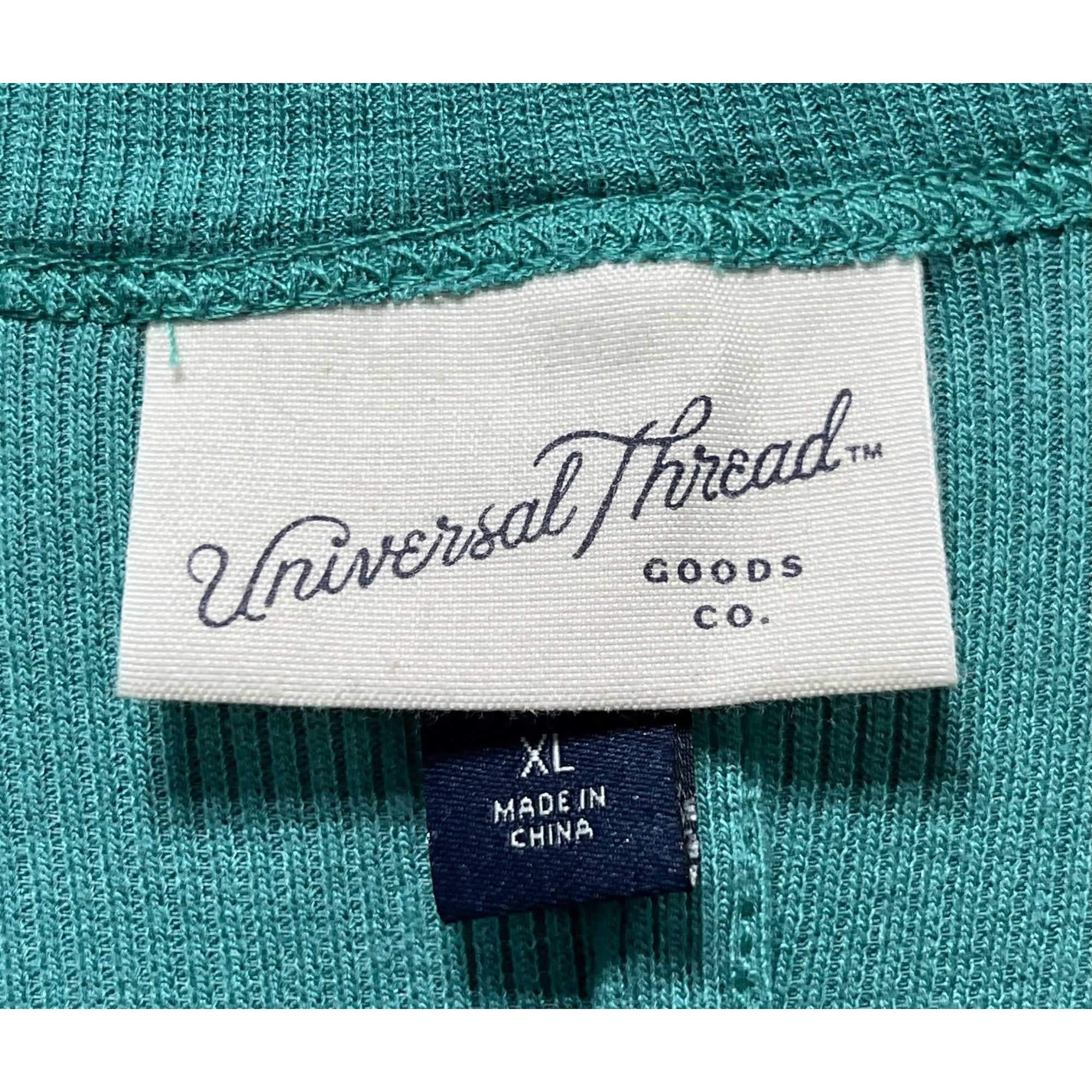 Other Universal Thread - Women's Ribbed Long Sleeve Scoopneck T-Sh Size XL / US 12-14 / IT 48-50 - 10 Thumbnail