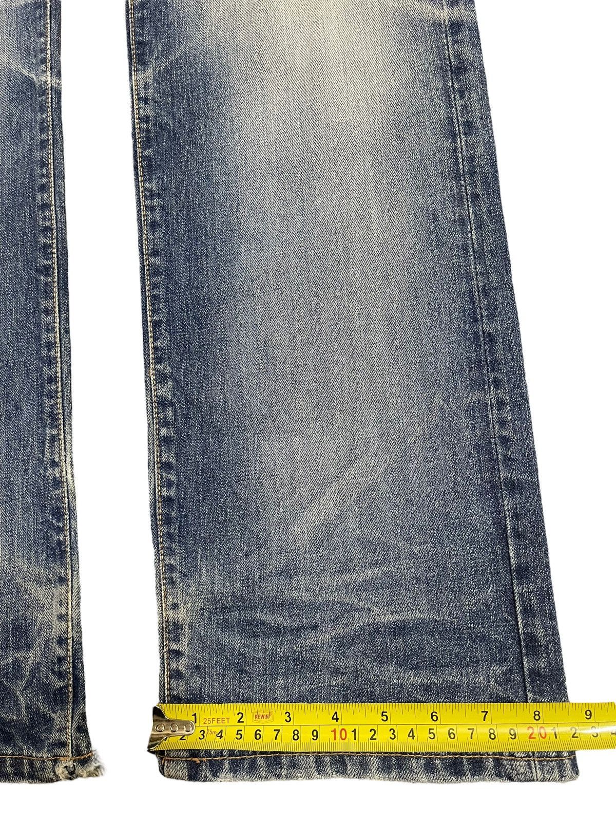 Denime Vintage Japanese A.V.H Bleached Style Distress Loose Jeans Size US 34 / EU 50 - 17 Thumbnail