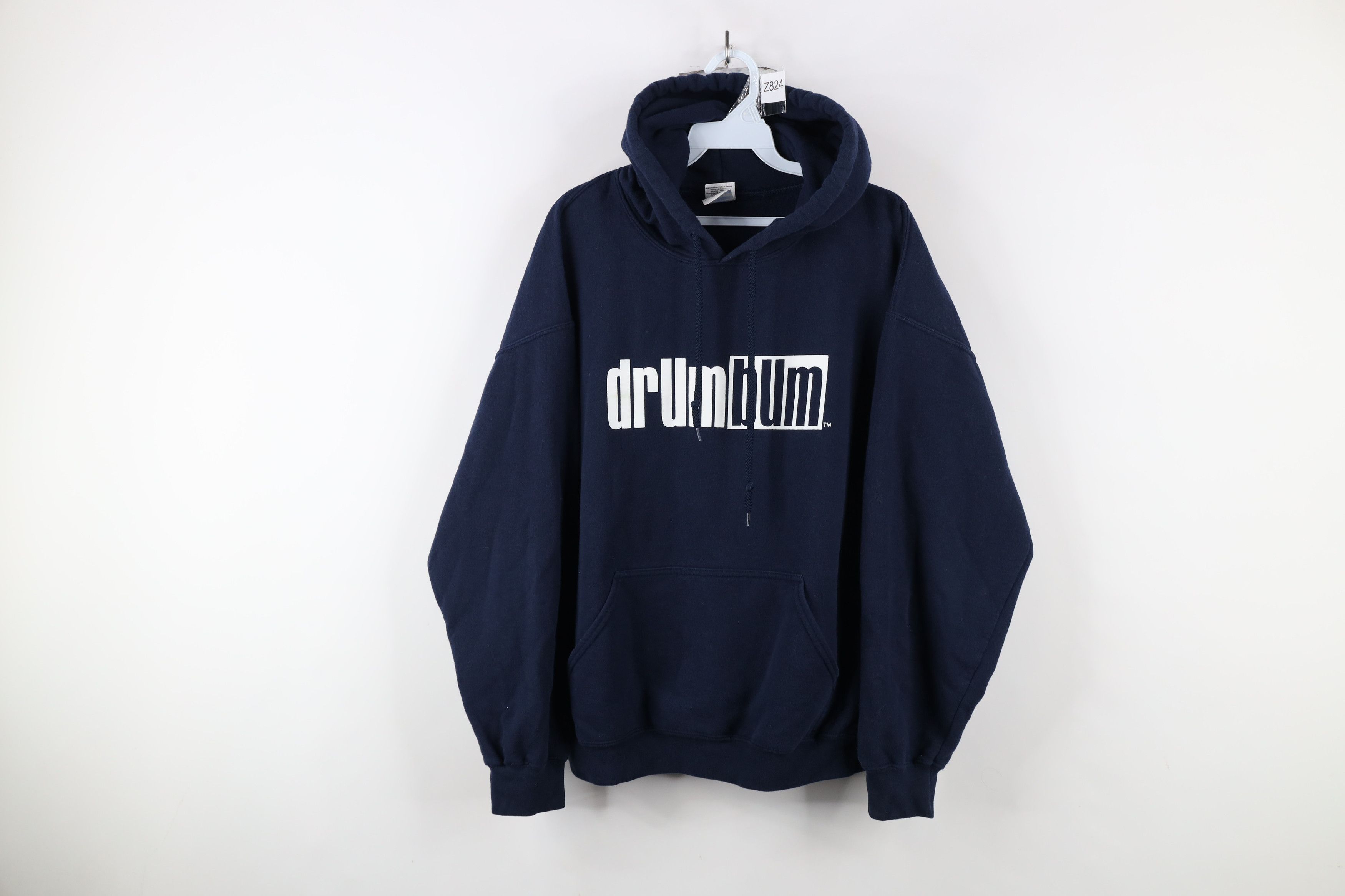 Vintage Vintage Streetwear Drum Bum Drummer Musician Hoodie Size US L / EU 52-54 / 3 - 1 Thumbnail