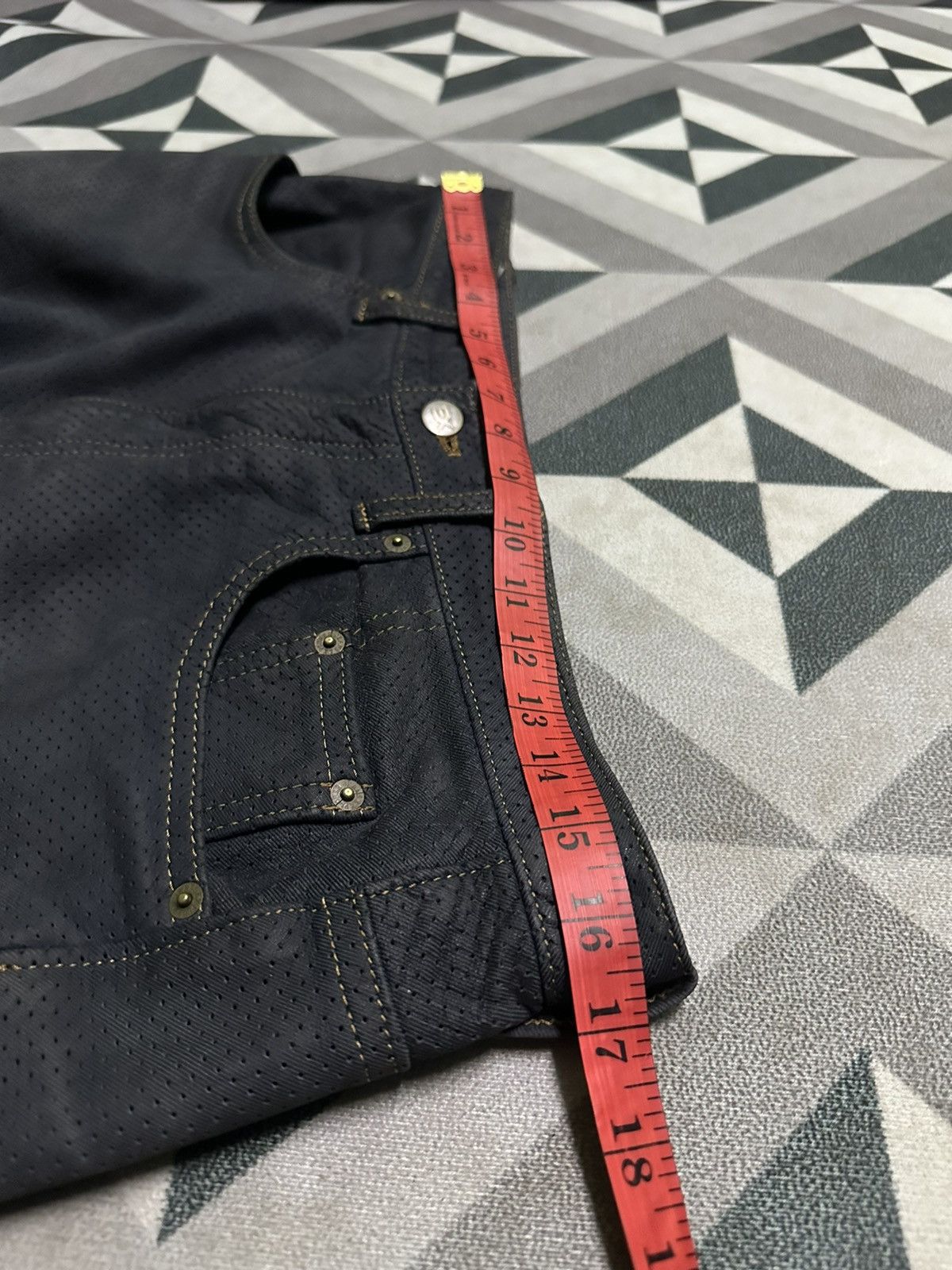 Leather Exalito Kushitani leather pants Size US 32 / EU 48 - 14 Thumbnail