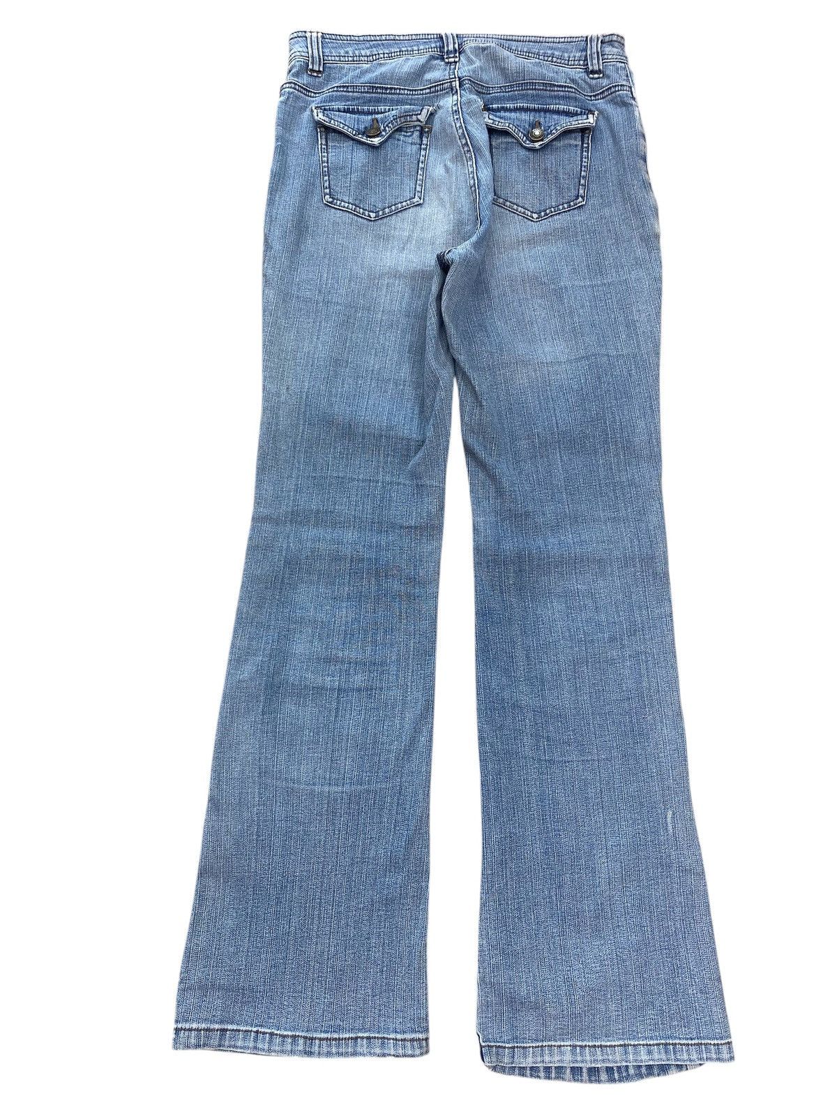 Newton Newton Circus Brand Blue Faded Wash Style Bush Pants Jeans Size US 29 - 3 Thumbnail