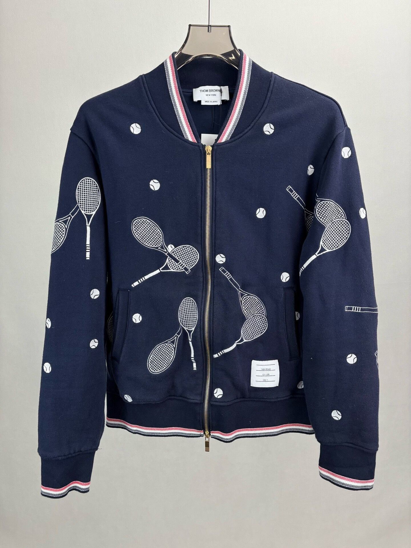 Thom Browne thom browne tb ace series zip jacket Size US L / EU 52-54 / 3 - 1 Thumbnail