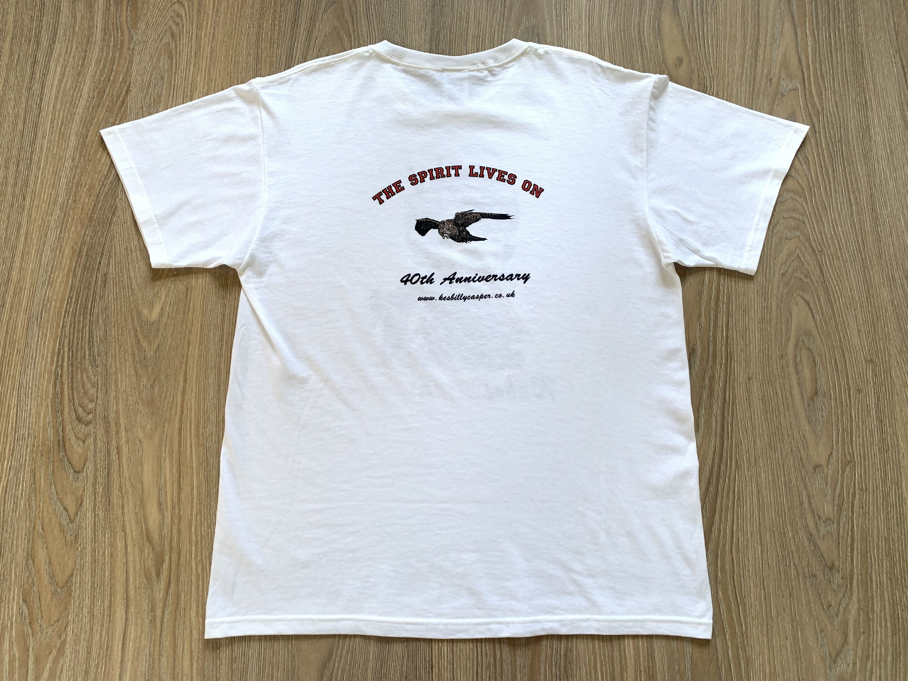 Fruit Of The Loom Rare Rebel Without A Cause Vintage Printed T Shirt Size US L / EU 52-54 / 3 - 4 Thumbnail