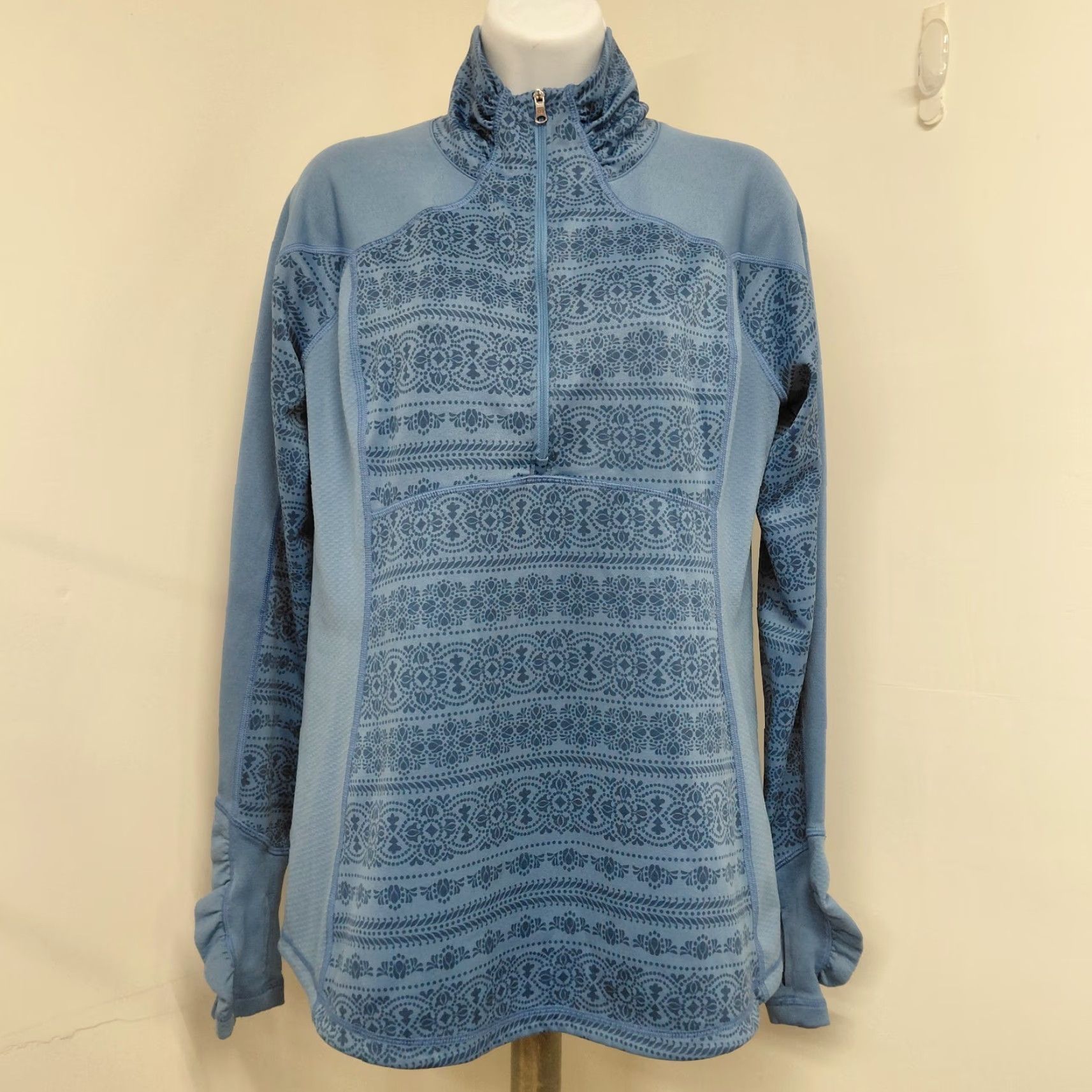Vintage CALIA by Carrie Underwood Jacket Women's Medium Blue High Neck Quarter Zip Athletic Sports Shirts? Size M / US 6-8 / IT 42-44 - 2 Thumbnail