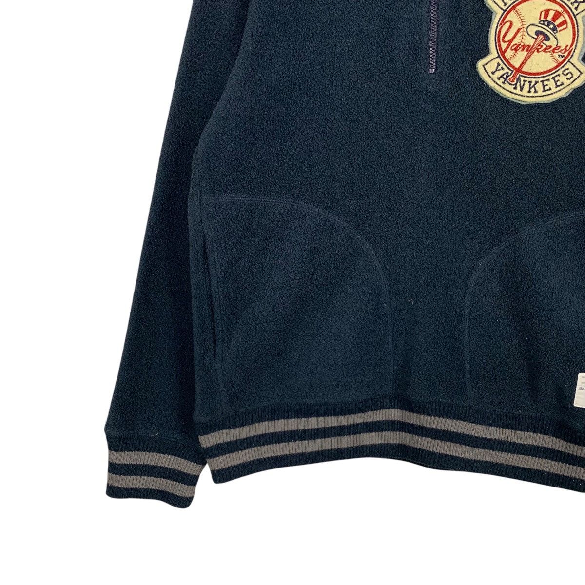 New York Yankees MLB New York Yankees Turtleneck Half Zip Fleece #2525-C114 Size US XL / EU 56 / 4 - 3 Thumbnail
