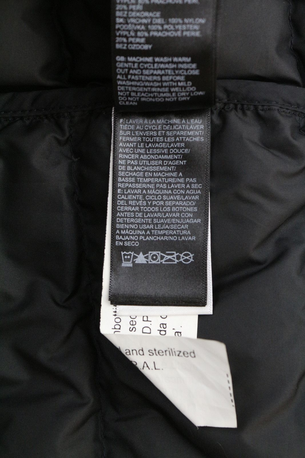 The North Face LA PAZ HOODED XL 600 Down Black Lined Zip Jacket 79686 Size US XL / EU 56 / 4 - 10 Thumbnail
