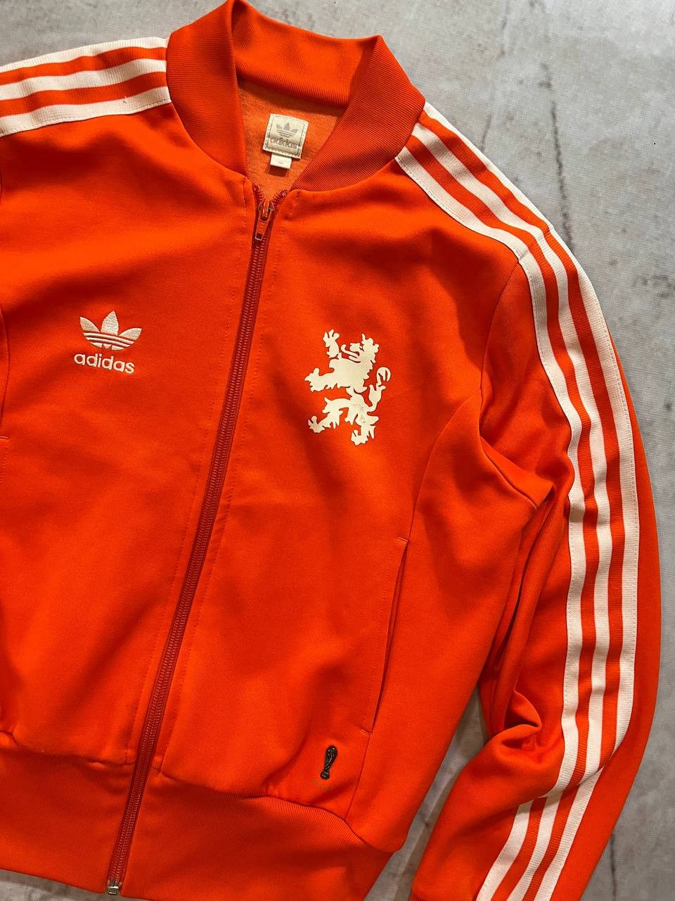 Adidas Vintage Adidas Nederland Zip Track Top Soccer Jersey Y2k Size XS / US 0-2 / IT 36-38 - 3 Thumbnail