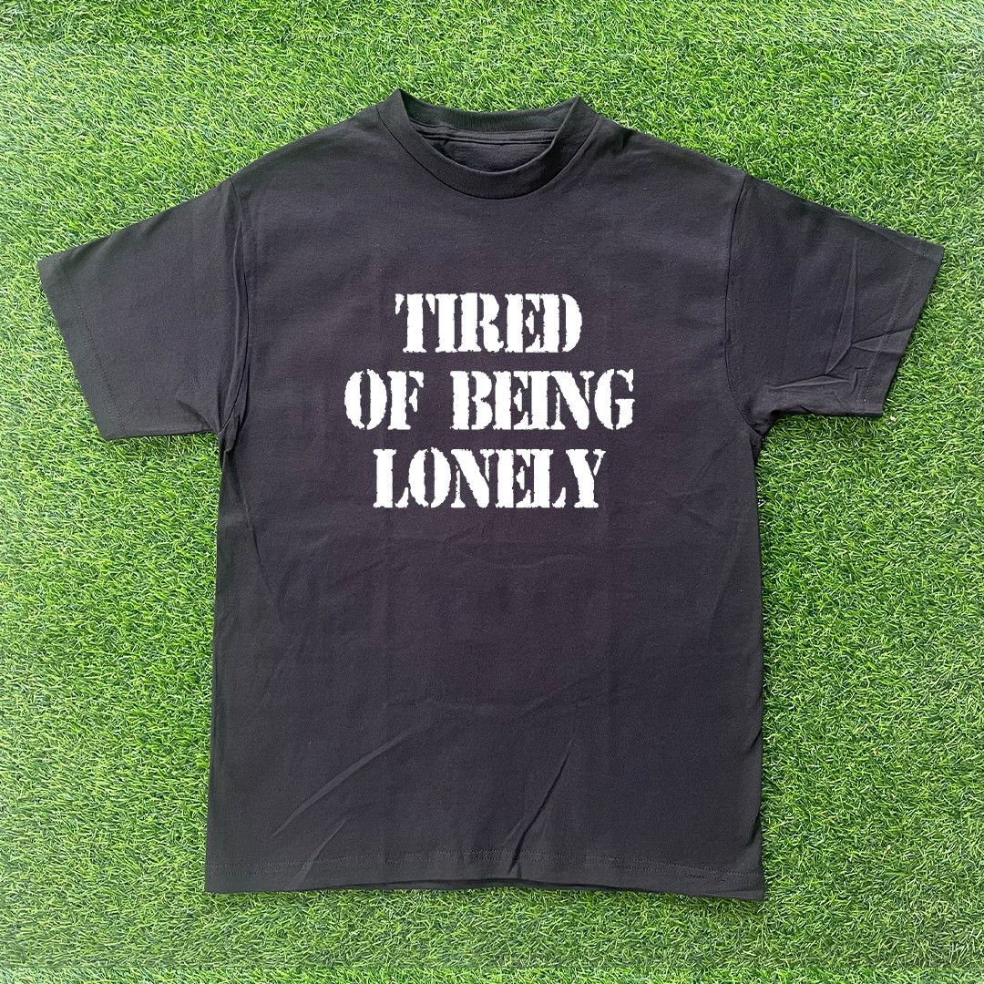 Other TIRED OF BEING LONELY TSHIRT Size US XL / EU 56 / 4 - 1 Preview