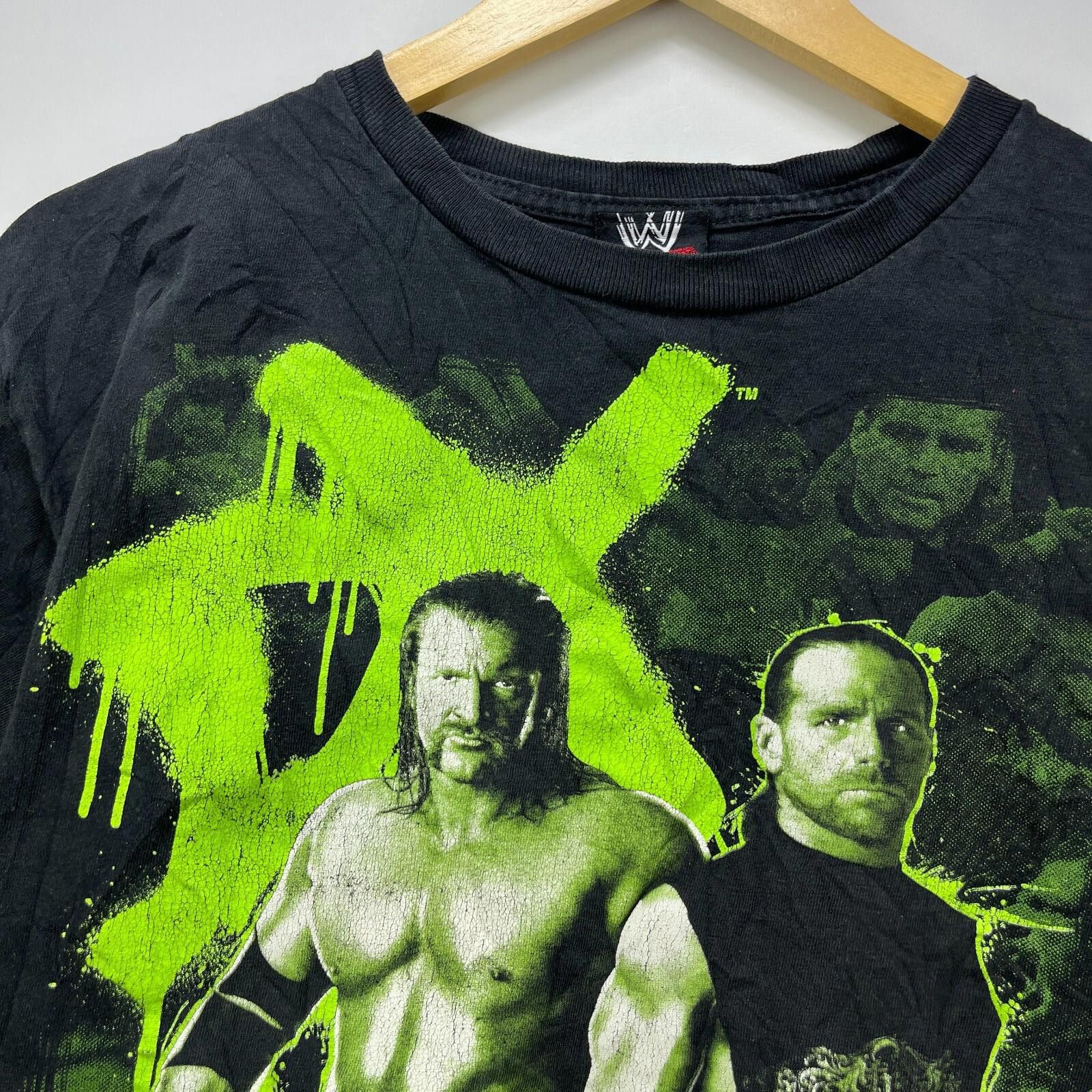 WWE Vintage Y2K WWE DX Triple H Shawn Michaels T-Shirt Small Size US S / EU 44-46 / 1 - 3 Thumbnail