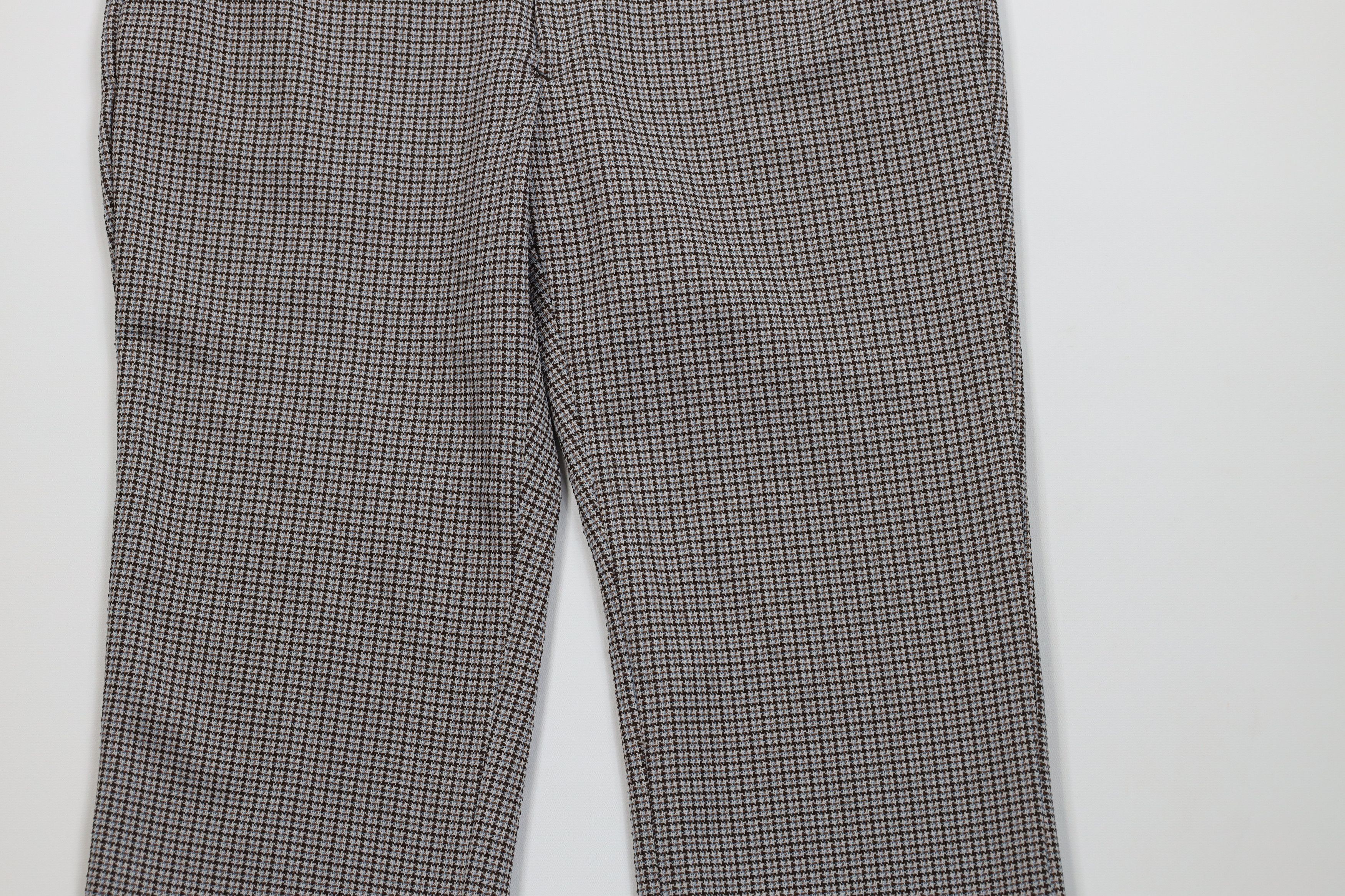 Vintage Vintage 70s Streetwear Double Knit Wide Leg Chino Pants Size US 34 / EU 50 - 3 Thumbnail