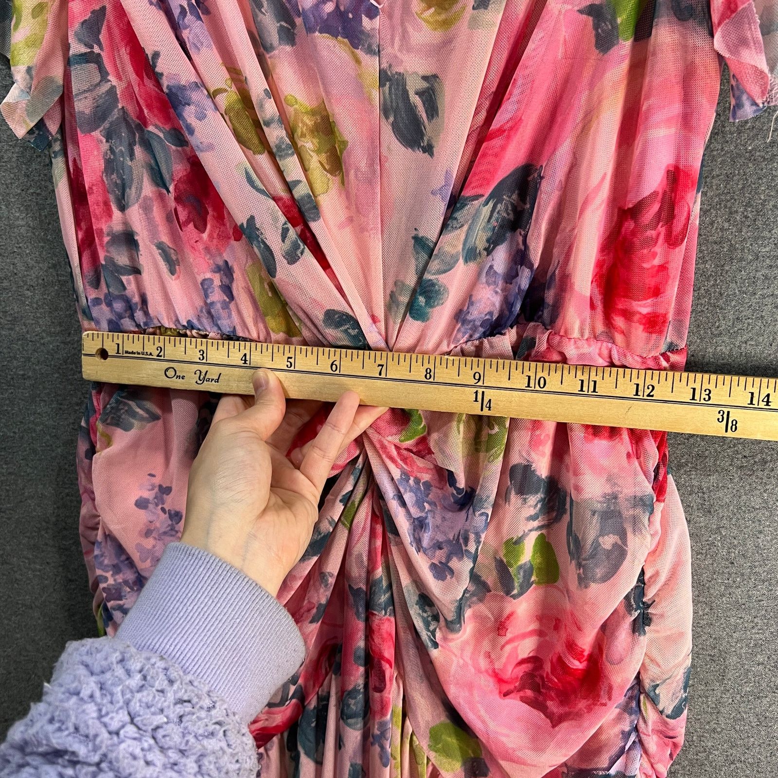 Isaac Mizrahi Isaac Mizrahi Live Regular Always Isaac Printed Mesh Size S / US 4 / IT 40 - 8 Thumbnail