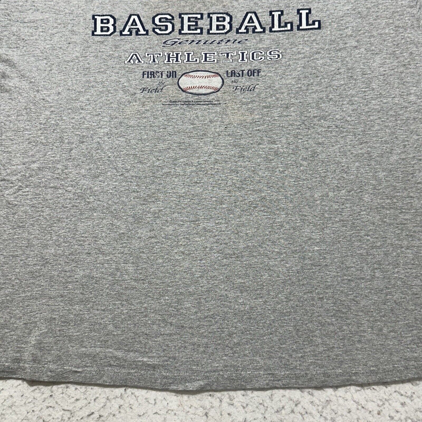 Delta Vintage Delta XL Baseball Genuine Athletics 2000 T Shirt Y2K Size US XL / EU 56 / 4 - 8 Thumbnail