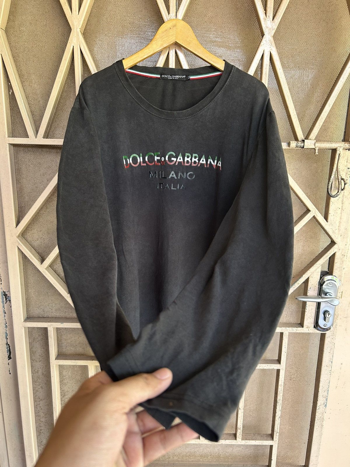 Dolce & Gabbana Dolce & Gabbana Milano Italy longsleeve Size US L / EU 52-54 / 3 - 3 Thumbnail