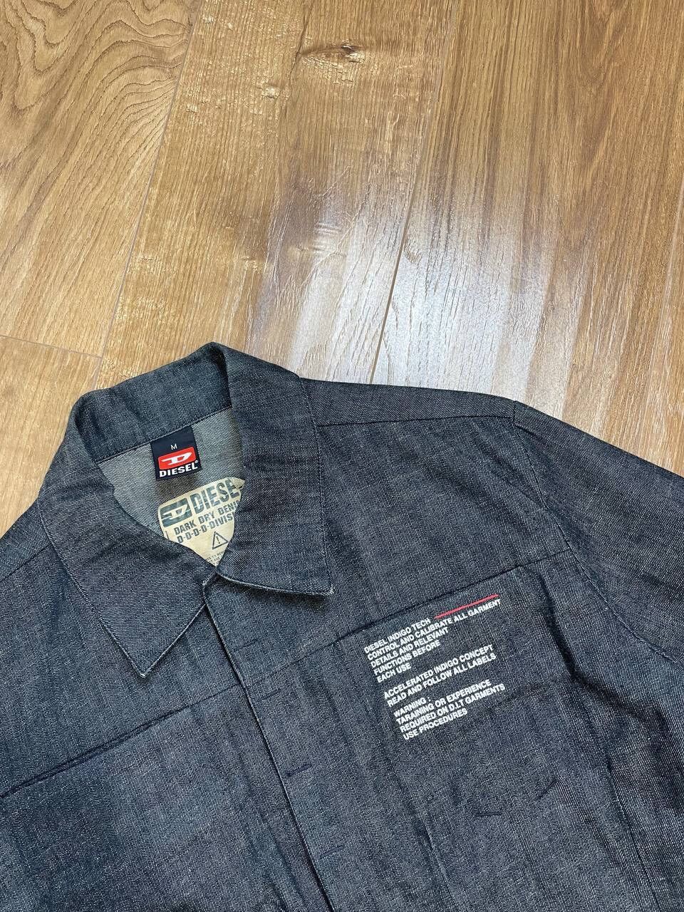 Diesel × Japanese Brand × Vintage Vintage 90’s Y2K Style Diesel Garment Jeans Overshirt Jacket Size US M / EU 48-50 / 2 - 4 Thumbnail