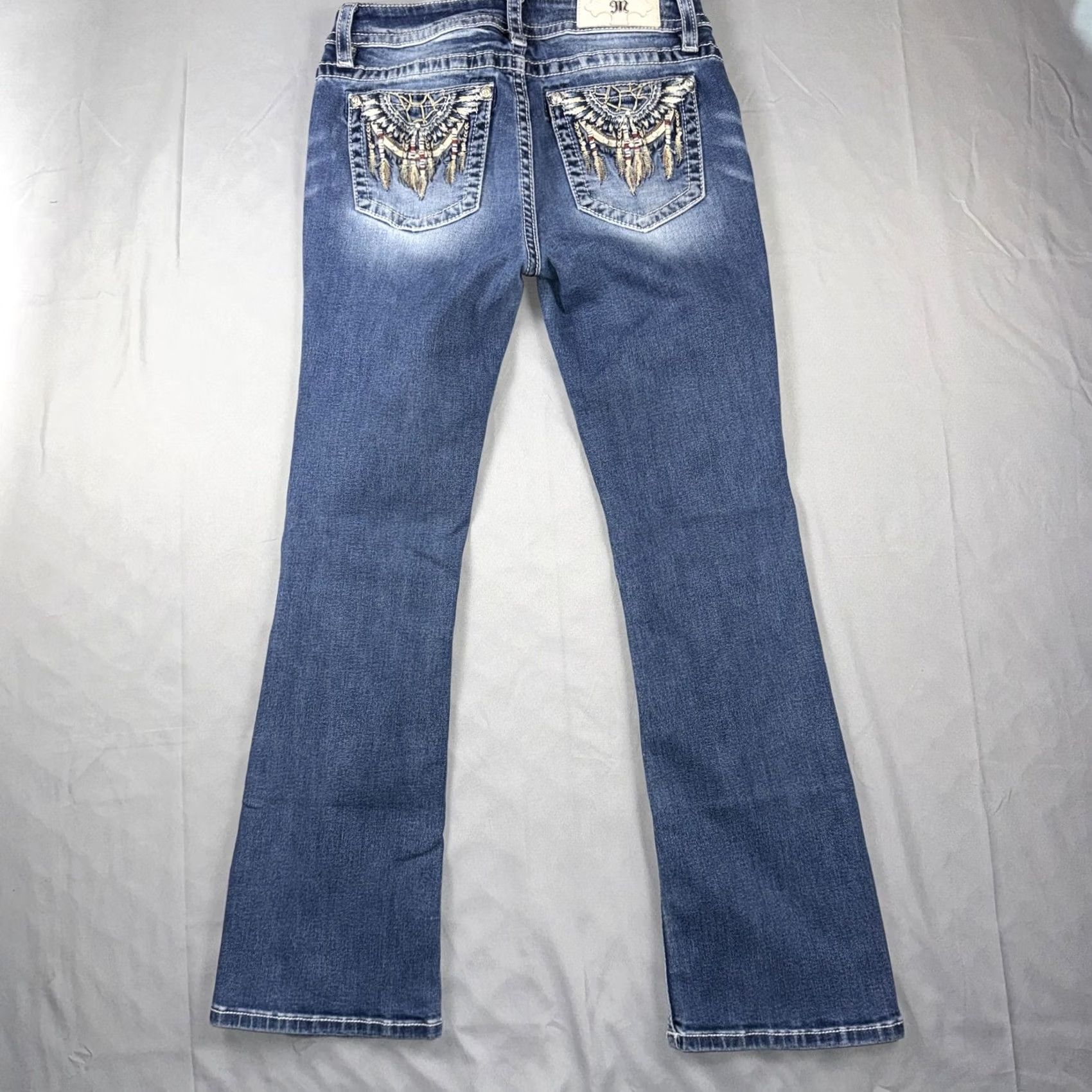 Miss Me Miss Me Womens Bootcut Jeans - 29 Size - Denim - Blue Size 29" - 2 Thumbnail