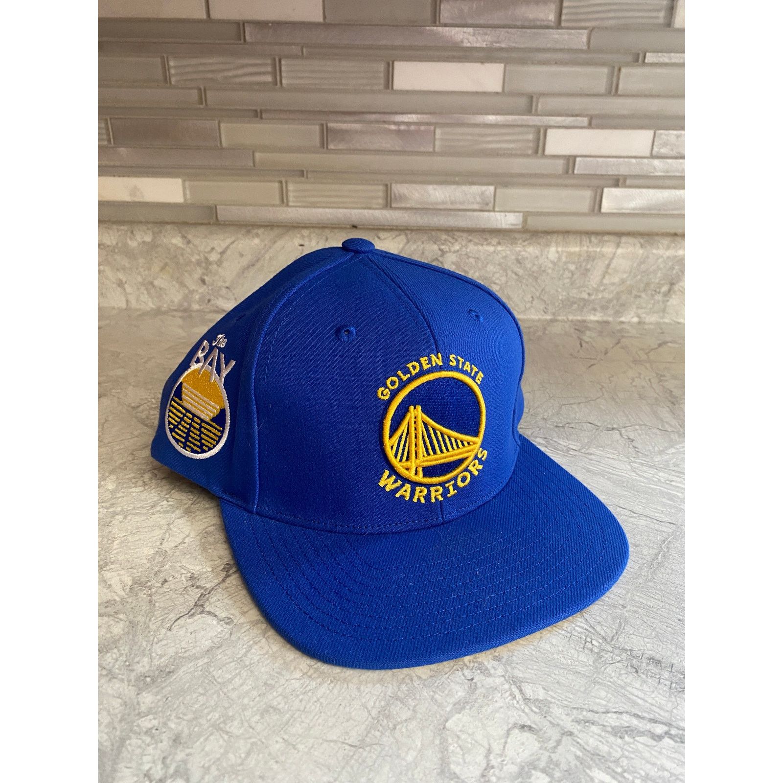 Mitchell & Ness New Golden State Warriors NBA Basketball Snapback Hat Size ONE SIZE - 1 Thumbnail