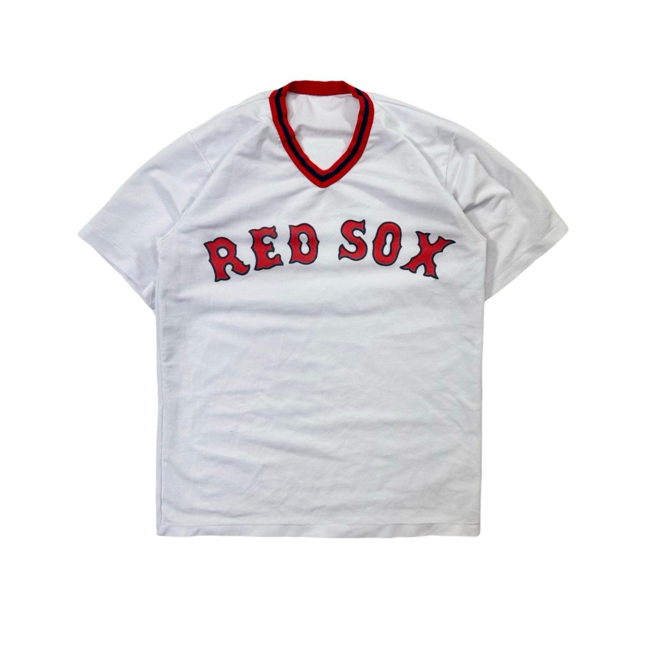 Vintage Vintage 90s Single Stitch Red Sox Baseball Jersey Size US S / EU 44-46 / 1 - 1 Thumbnail
