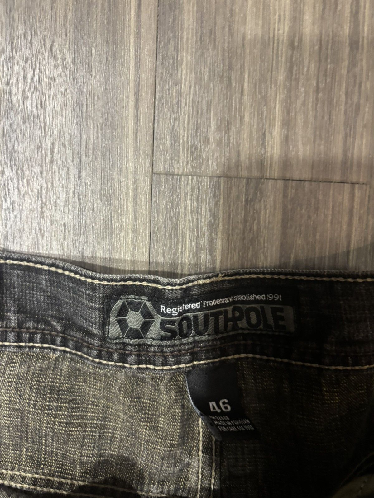 Southpole Y2K baggy Southpole black red tab baggy jeans 46x33 wide-leg Size US 44 / EU 60 - 6 Thumbnail