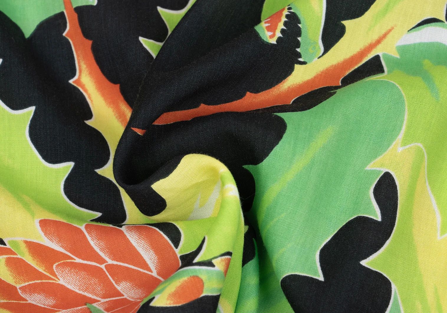 Yohji Yamamoto Yohji Yamamoto Crocodile Aloe Print Aloha Shirt Size US M / EU 48-50 / 2 - 16 Thumbnail