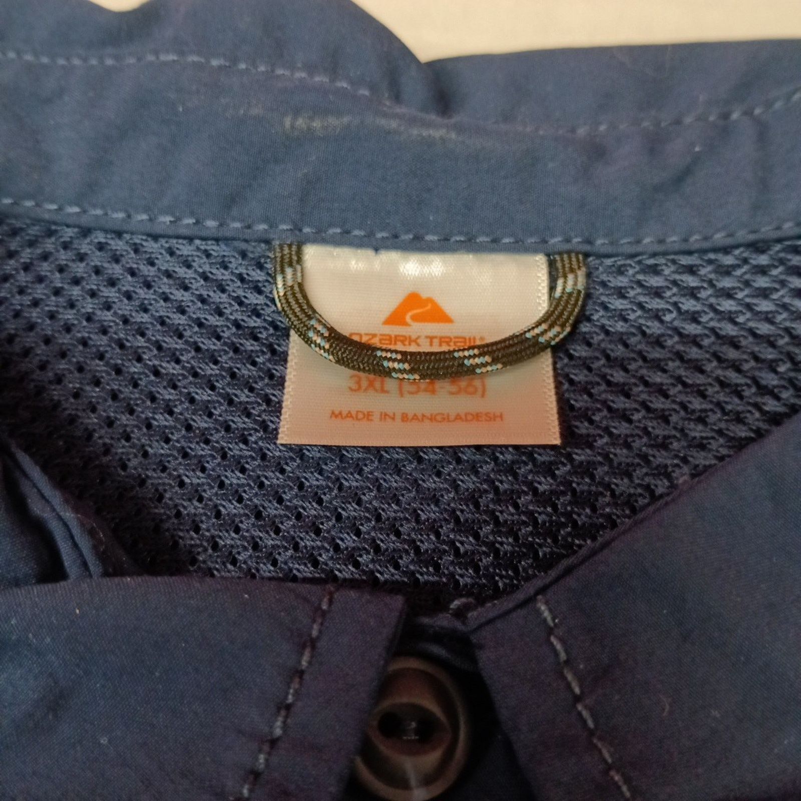 Other Ozark Trail Upstream Shirt Men's 3XL (54-56) Blue Vented UPF Size US XXL / EU 58 / 5 - 4 Thumbnail